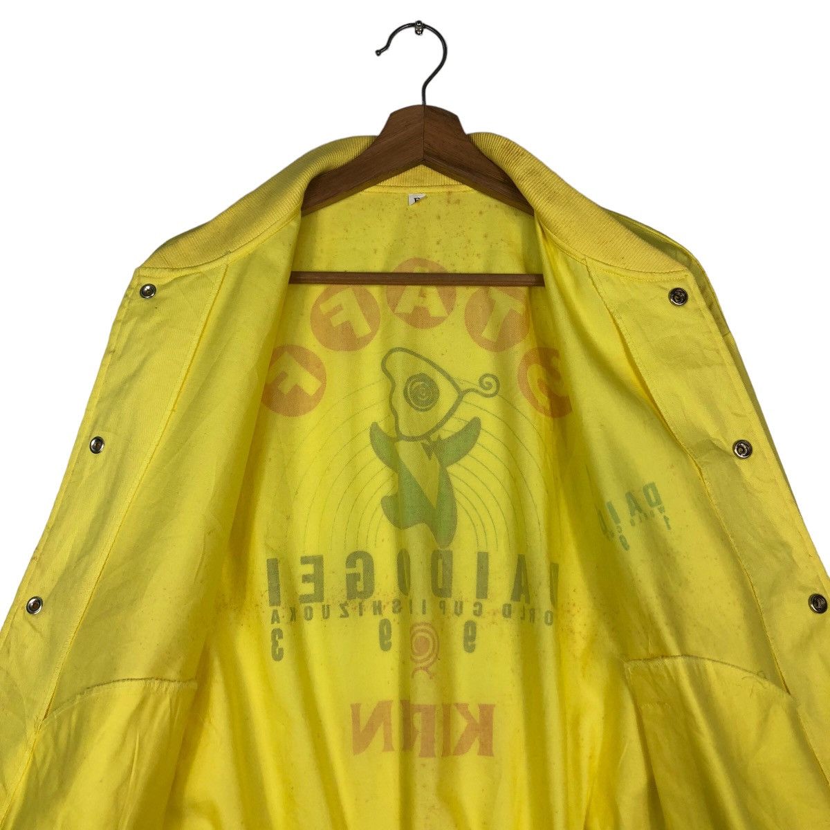 Japanese Brand 🔥Vintage Bomber Jacket Satin Daidogei 1993 World Cup Kirin Size US M / EU 48-50 / 2 - 14 Thumbnail