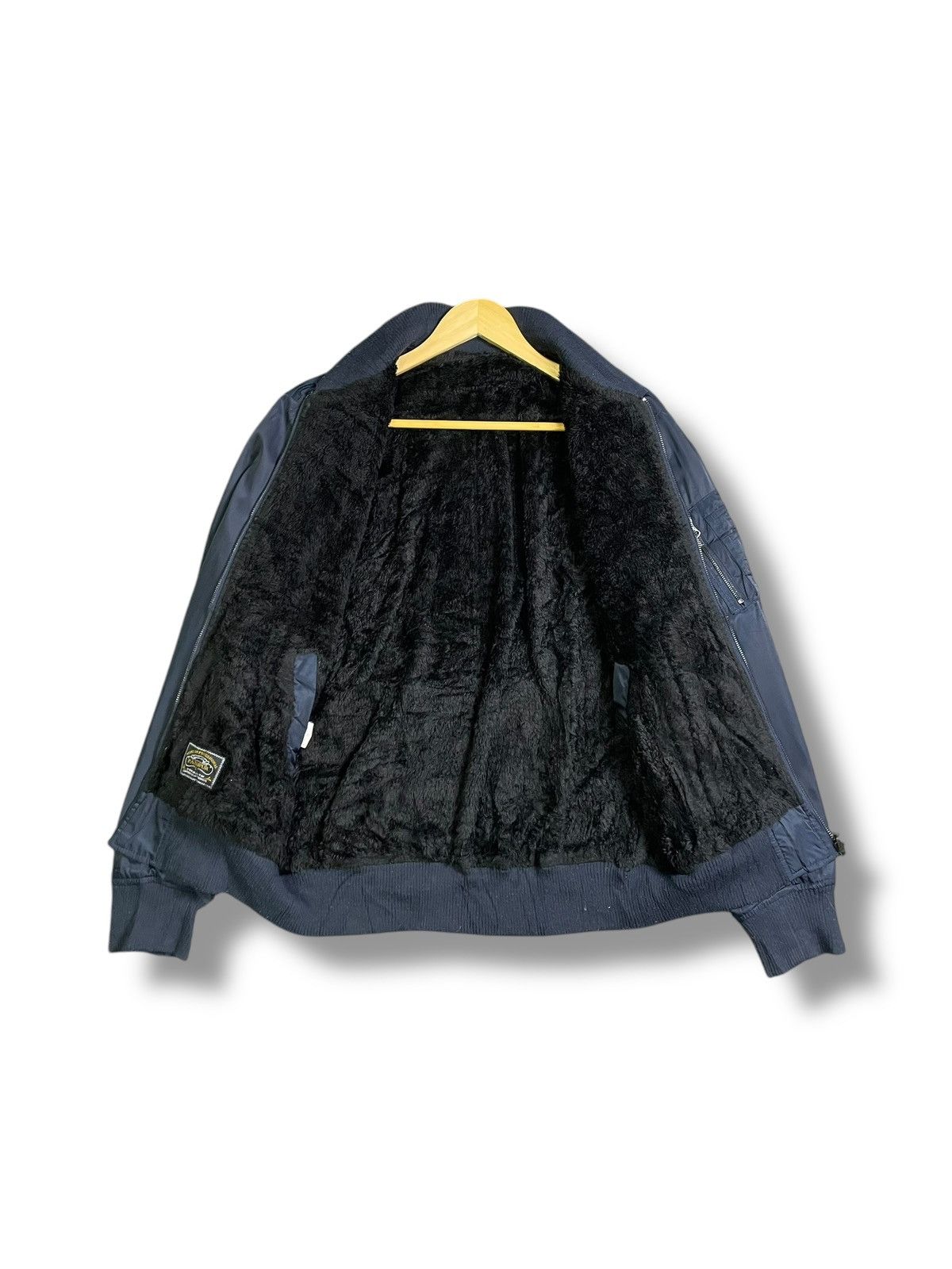Japanese Brand × Vintage Panaspur x Work Of Profesional Bomber Jacket (39) Size US L / EU 52-54 / 3 - 2 Thumbnail