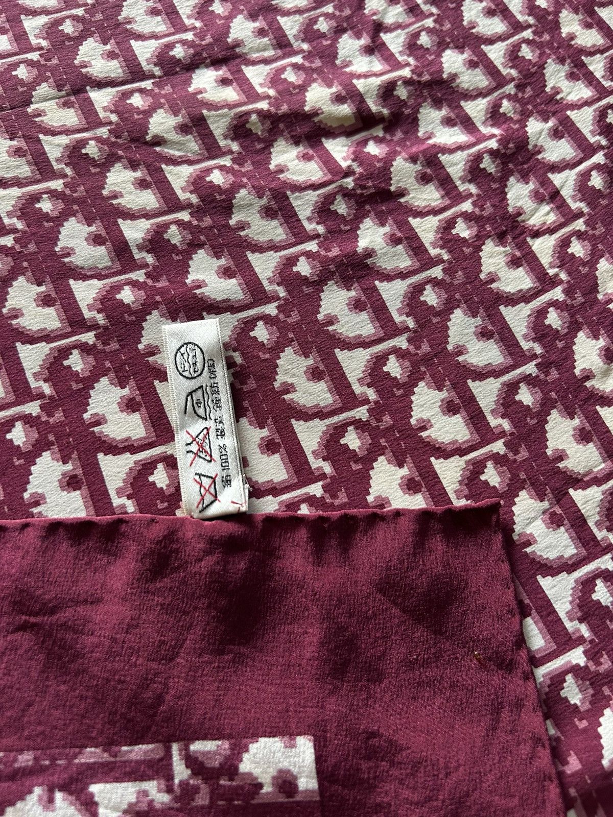 Dior Christian Dior Echarpes Diorissimo Monogram Neckerchief Size ONE SIZE - 4 Thumbnail
