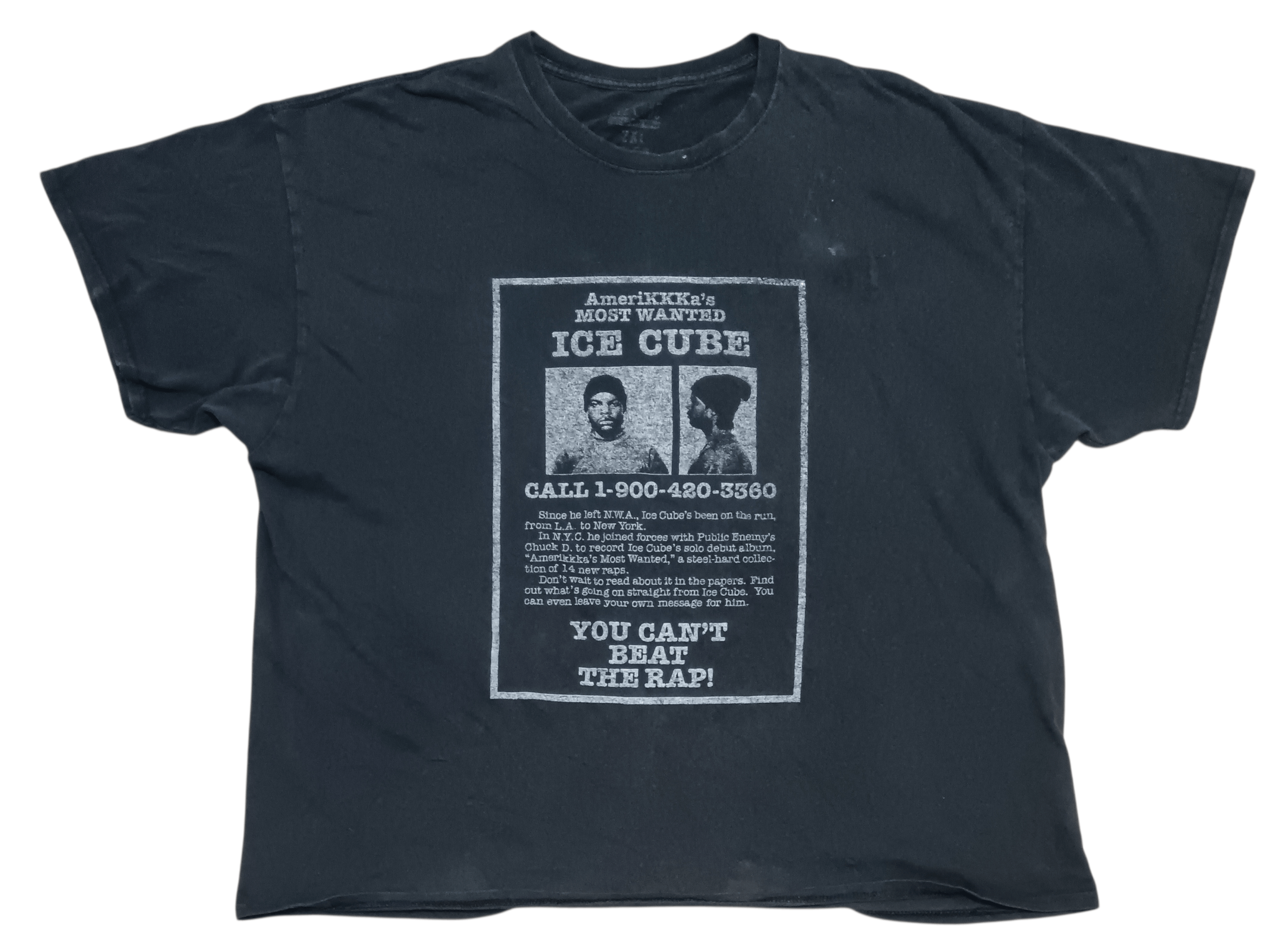 Rap Tees ICE CUBE SHIRT Size US XXL / EU 58 / 5 - 1 Thumbnail