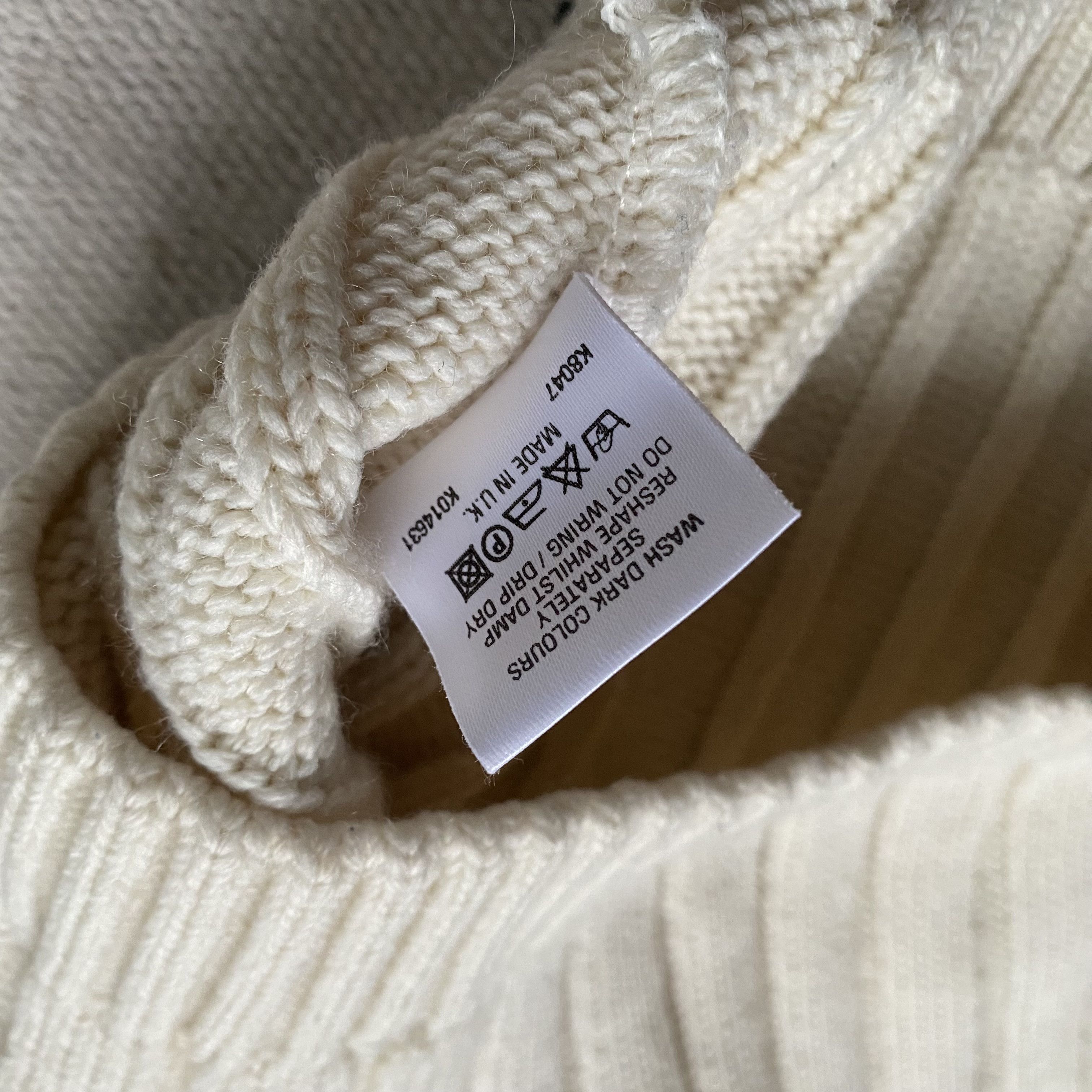 Kickers Vintage 80/90s Cozy Ribbed Knit Wool Sweater KicKers Y2K Size US L / EU 52-54 / 3 - 8 Thumbnail