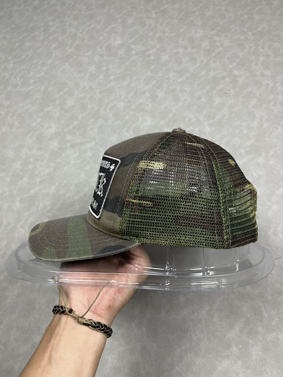 Chrome Hearts Chrome Hearts “FUCK” camo hat Size ONE SIZE - 5 Thumbnail