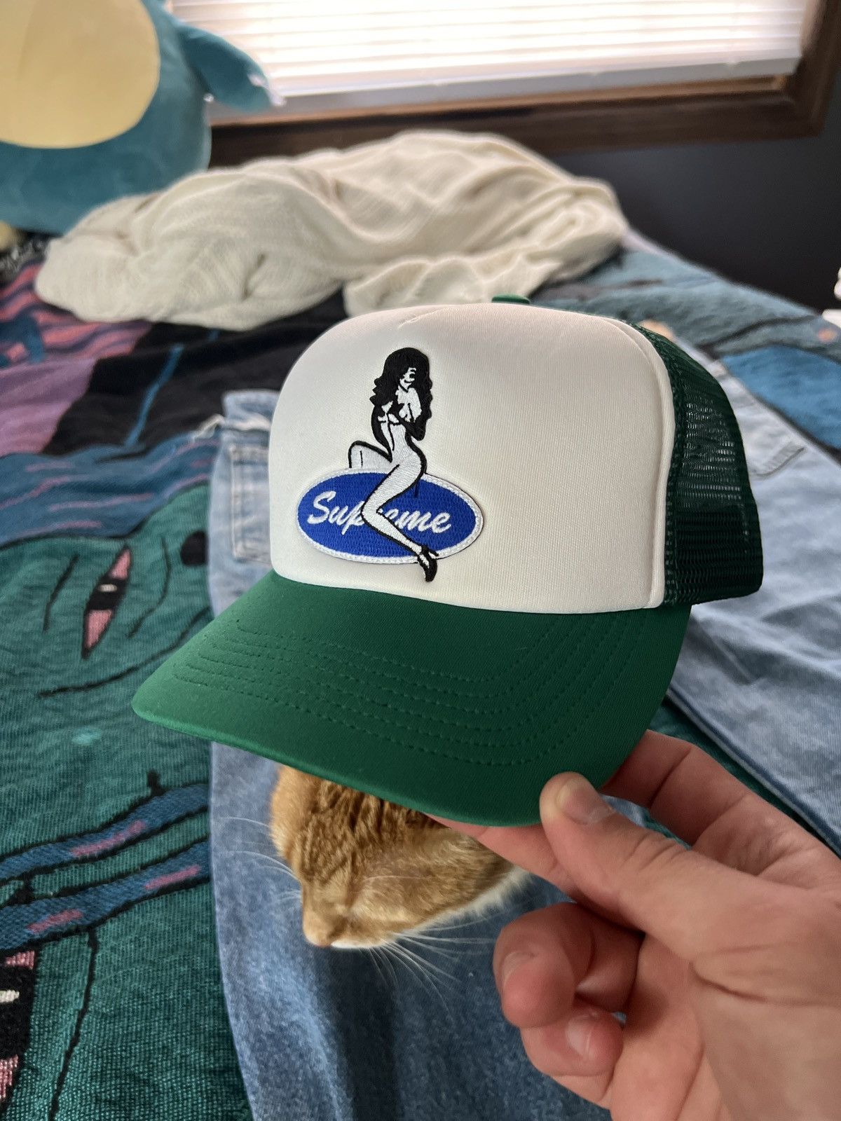 帽子 Supreme Pin Up Mesh Back 5-Panel Supreme Pin Up Mesh Back 5-Panel Black - FW22 - US