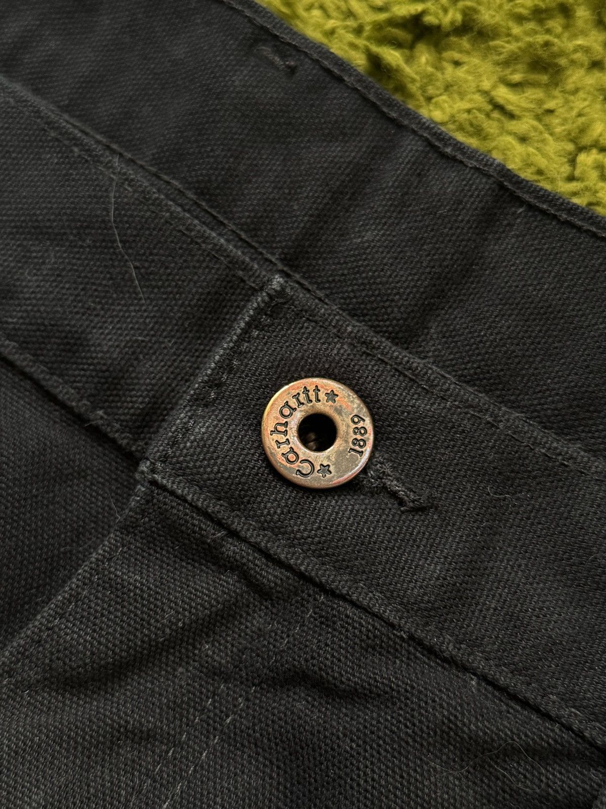 Carhartt Carhartt workcore style carpenter canvas faded pants Size US 36 / EU 52 - 6 Thumbnail