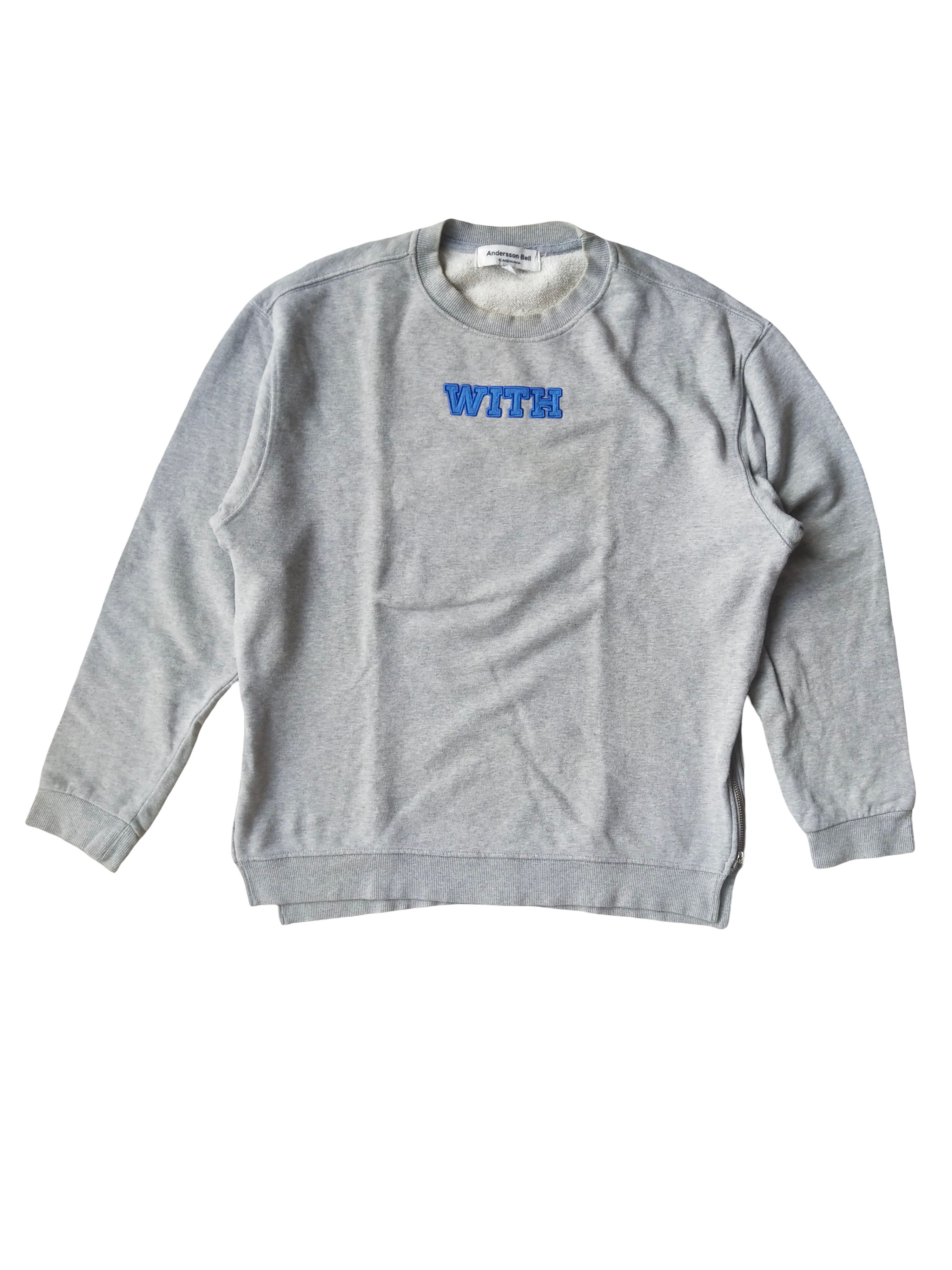 Andersson Bell Andersson Bell "With Love" Embroidery Side-Zip Sweatshirt Size US M / EU 48-50 / 2 - 3 Thumbnail