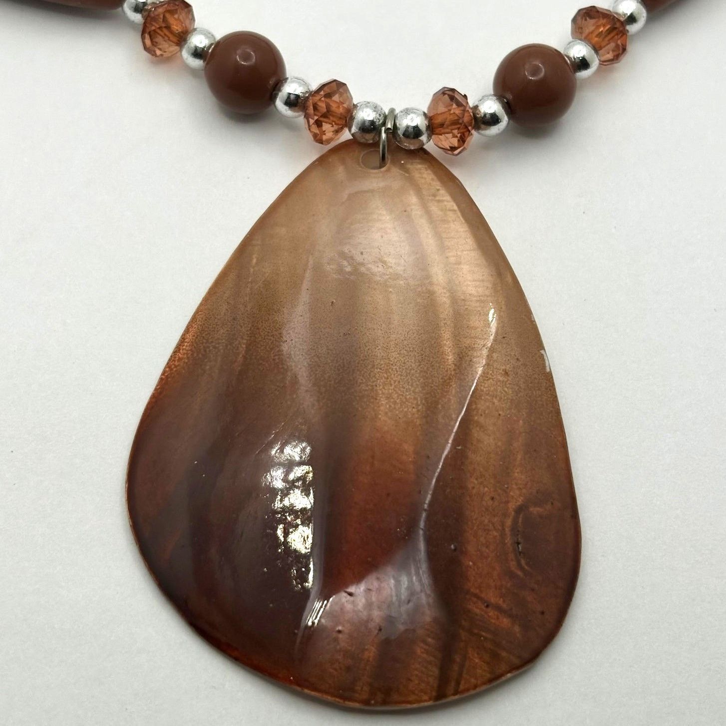 Other Brown Beaded Necklace + Earring Bundle Size ONE SIZE - 3 Thumbnail
