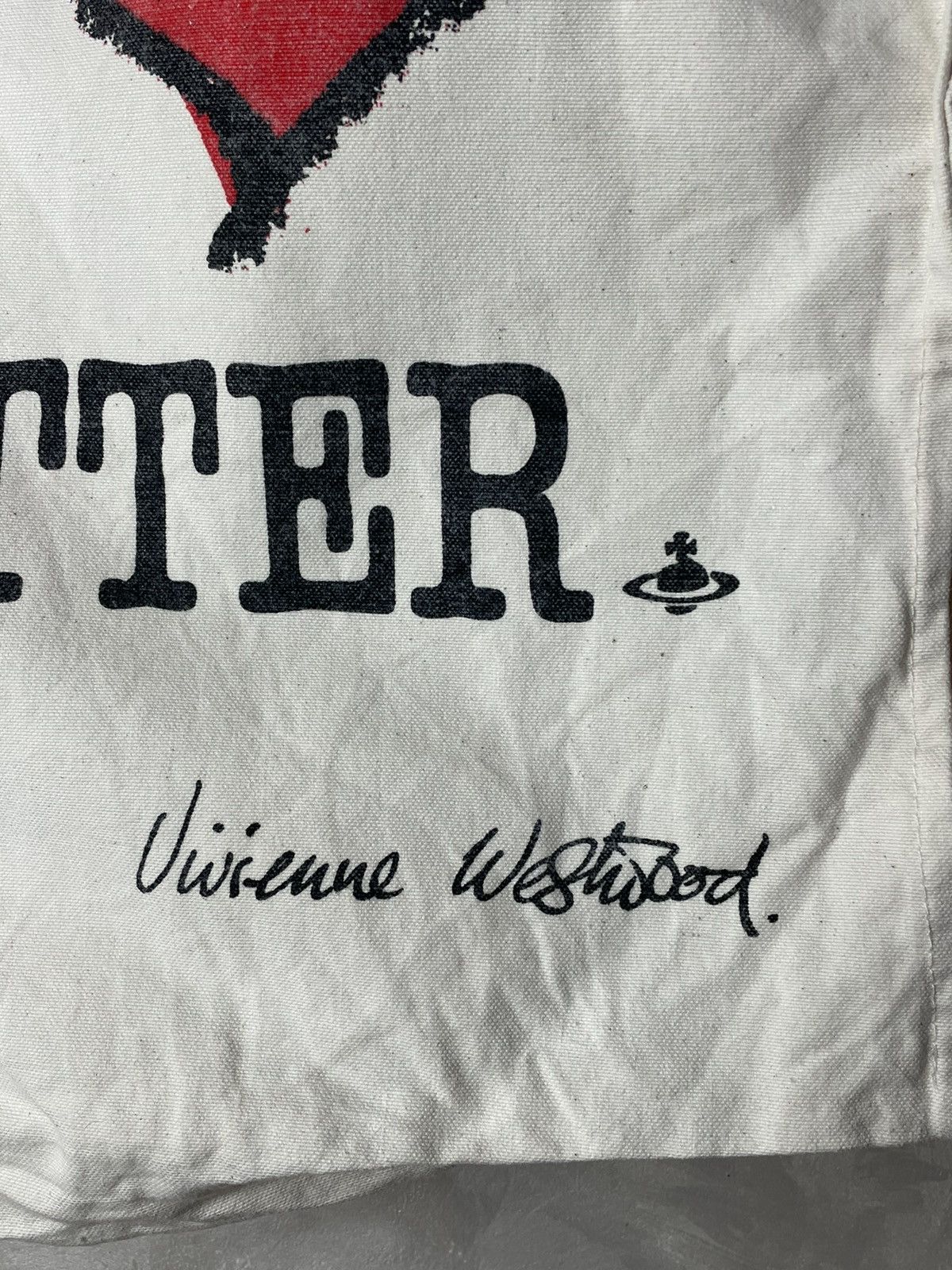 Vivienne Westwood Vivienne Westwood “I ❤️ Litter” tote bag Size ONE SIZE - 2 Thumbnail