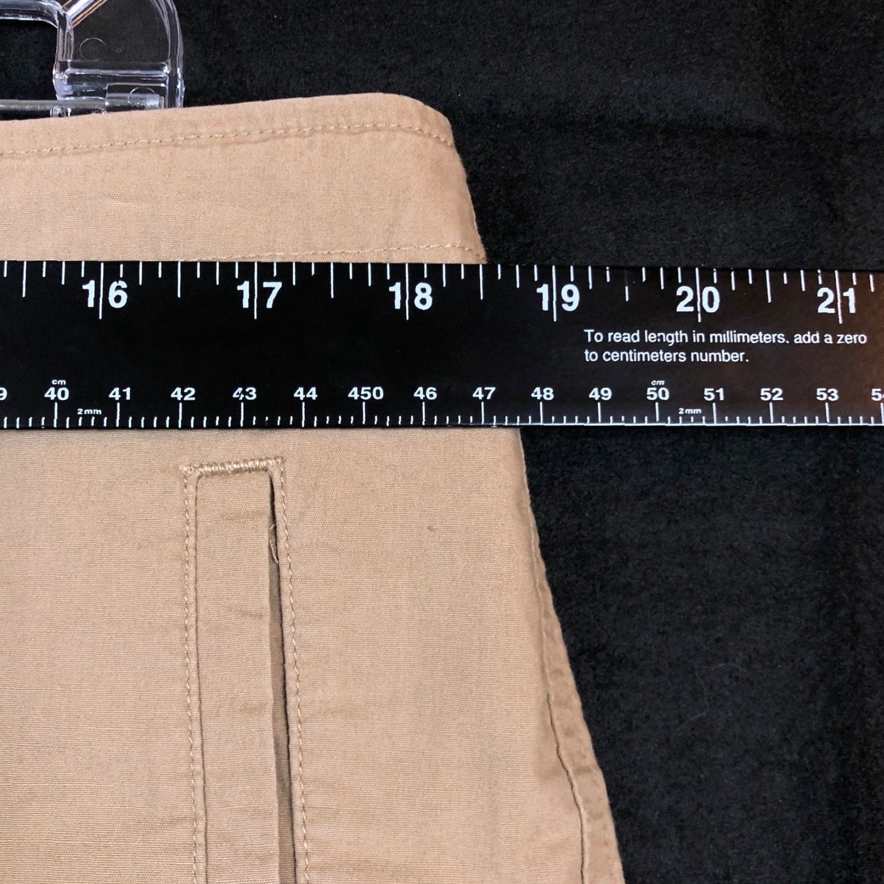 Talbots VINTAGE Talbots Womens Pants Brown High Rise Petite Wide Straight Leg Stretch 14P Size 36" / US 14 / IT 50 - 7 Thumbnail
