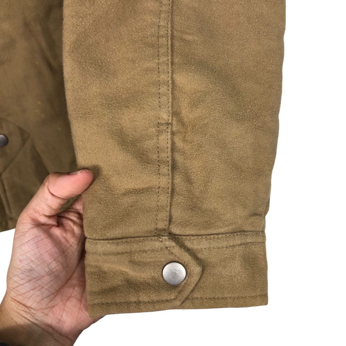 Japanese Brand × Vintage 📌Global Work Chore Biker Jacket Double Collar Issey Miyake Size US M / EU 48-50 / 2 - 16 Thumbnail