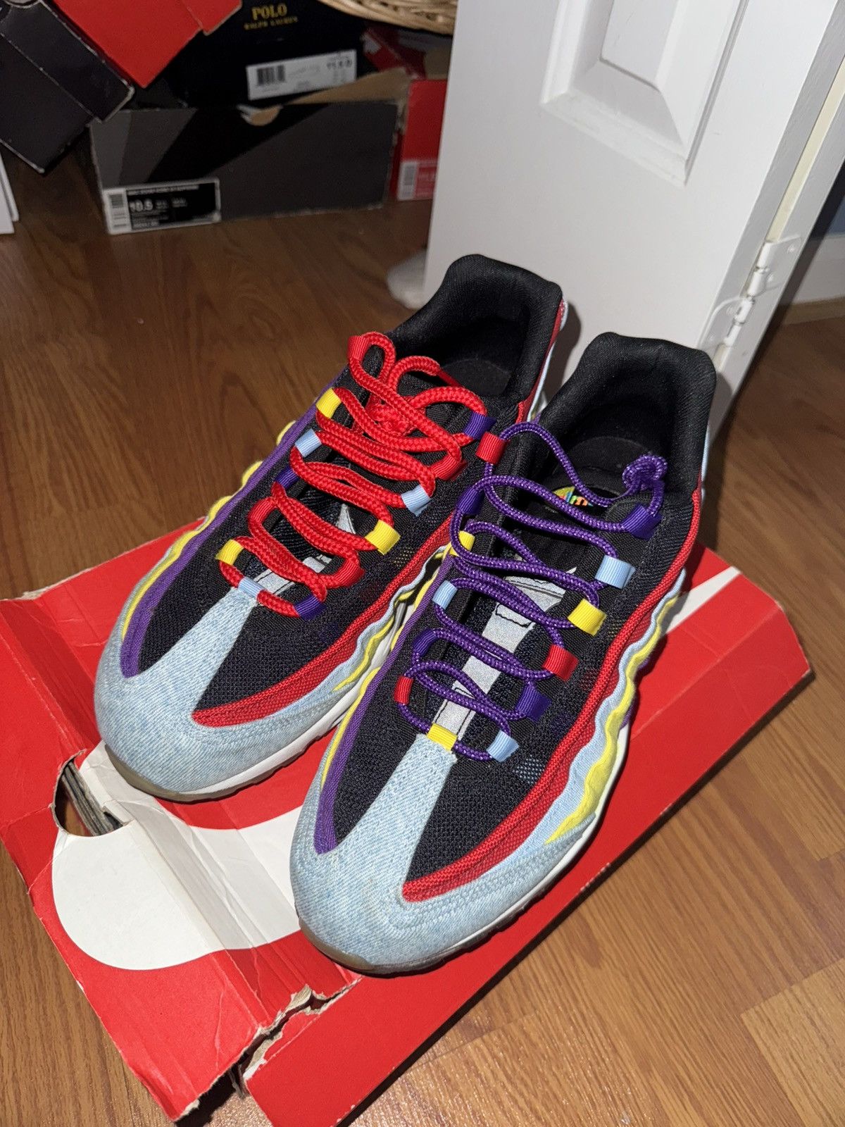 Nike Nike Air Max 95 SP Multi-Color Size US 11.5 / EU 44-45 - 3 Thumbnail