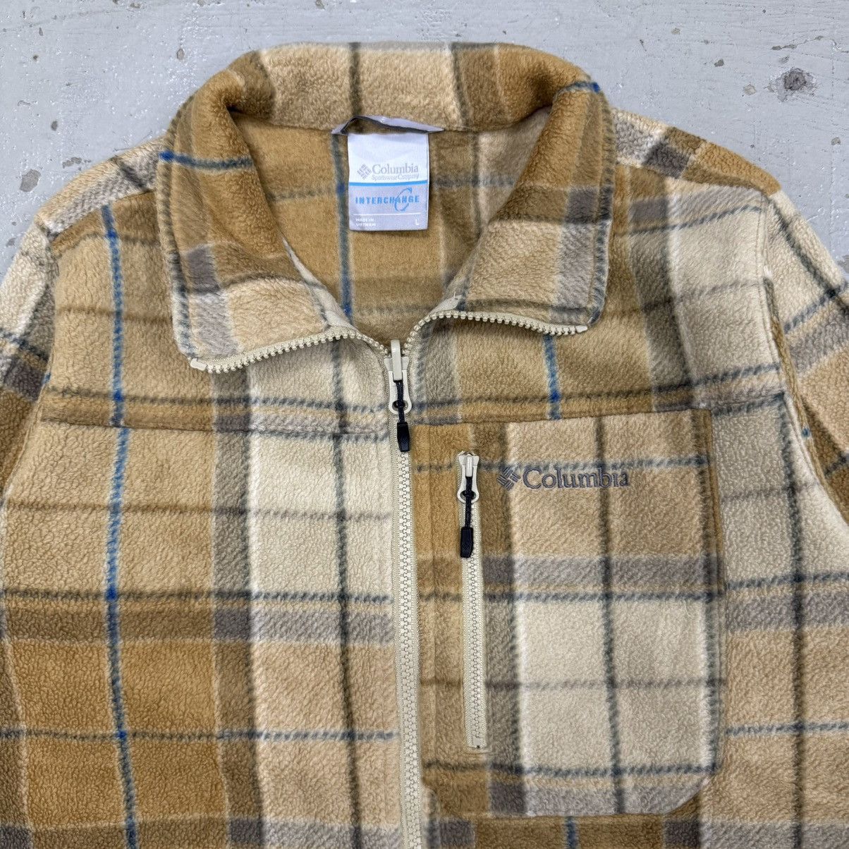Columbia Columbia Interchange Plaid Fleece Jacket Not Patagonia Size US M / EU 48-50 / 2 - 2 Thumbnail