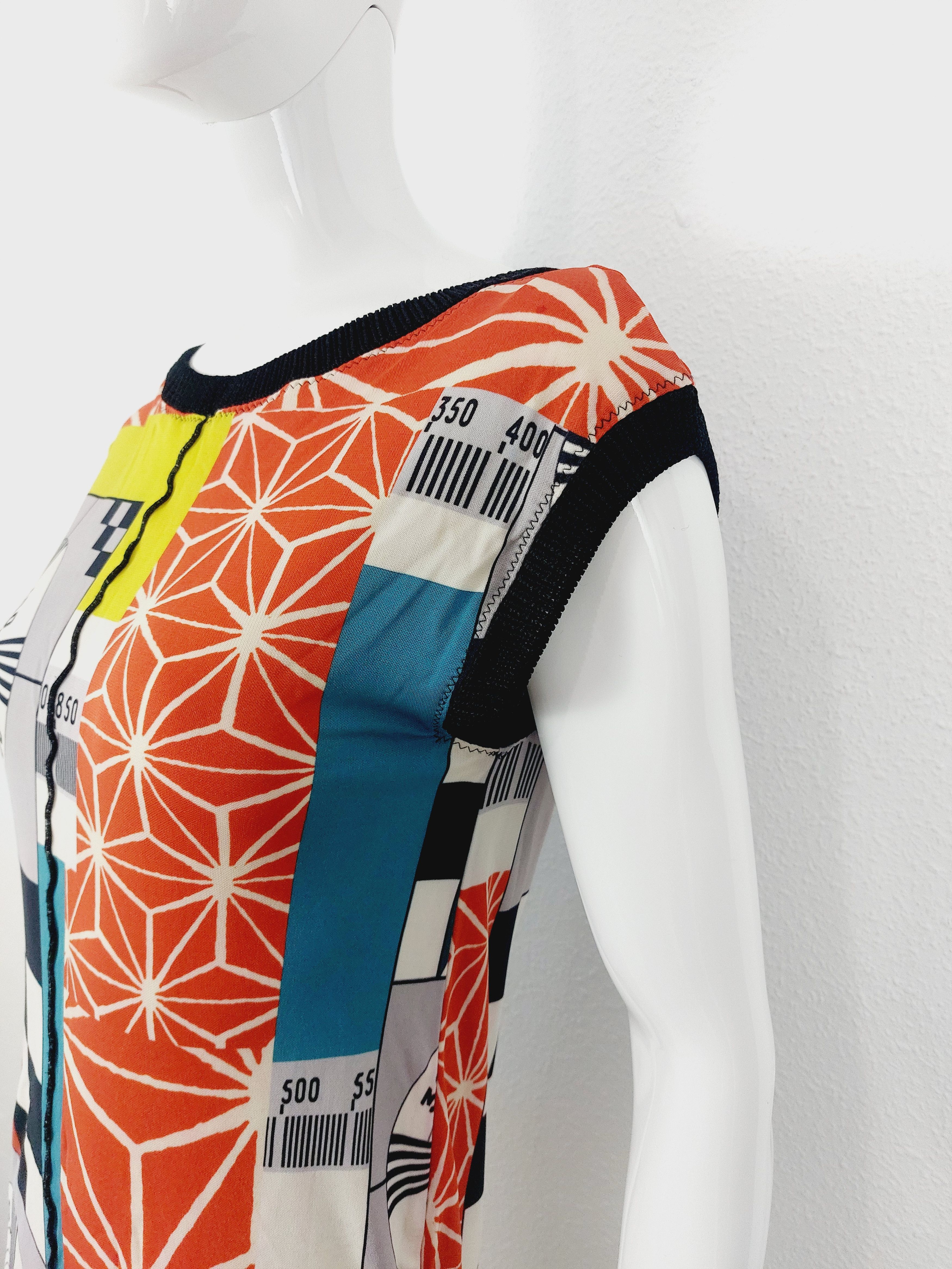 Jean Paul Gaultier Jean Paul Gaultier Scale Numeric Numbers Math Midi Dress Size M / US 6-8 / IT 42-44 - 7 Thumbnail