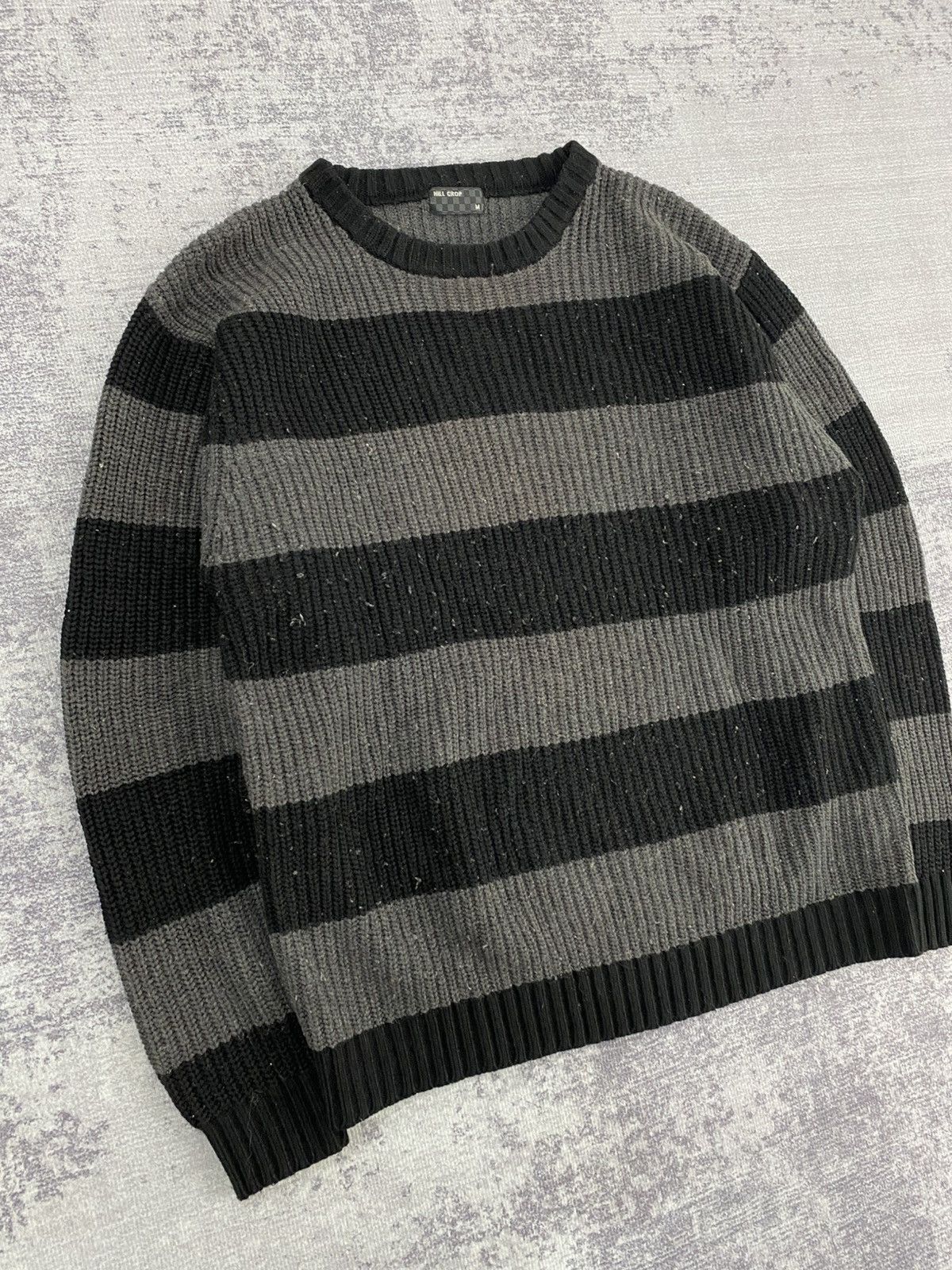 Le Grande Bleu (L.G.B.) grunge knitwear kurt cobain inspired hillcrop Size US L / EU 52-54 / 3 - 8 Thumbnail