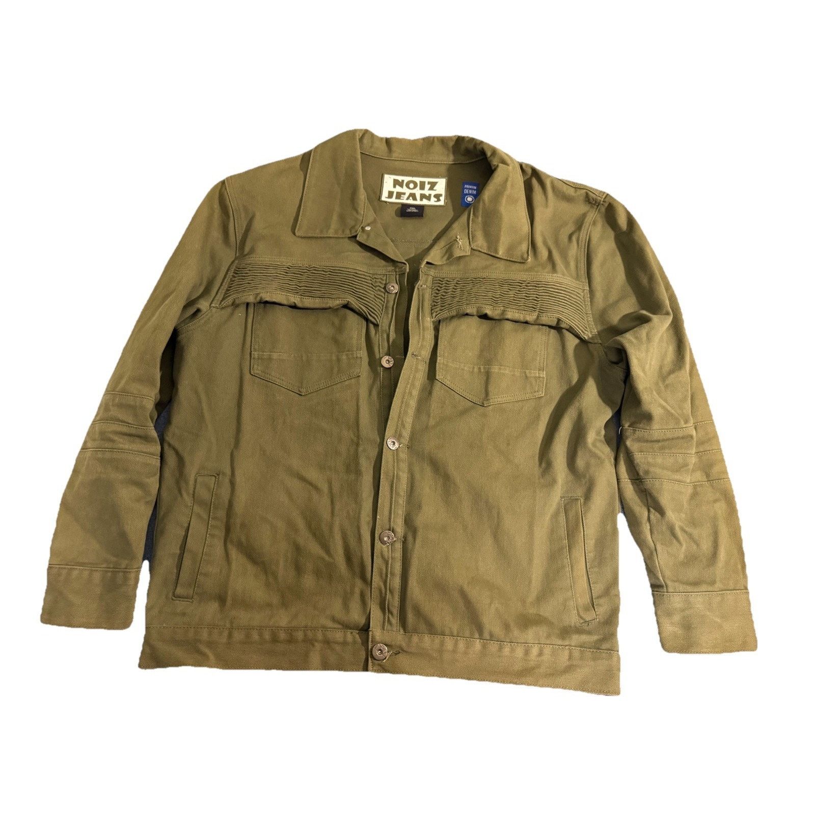 Other Vintage Noiz Green Denim Set Including Jacket 4XL & Jeans 44 Size US XXL / EU 58 / 5 - 2 Thumbnail