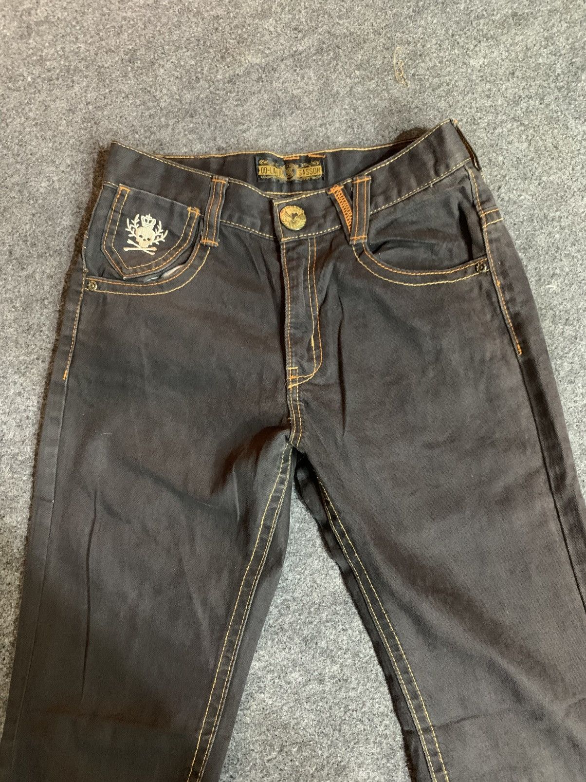 GOSTAR DE FUGA × If Six Was Nine × Japanese Brand Flare laces jeans oolalasasson japanese style Size US 27 - 5 Thumbnail