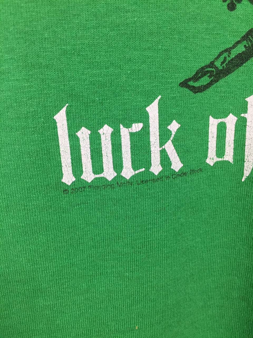 Band Tees × Vintage Vtg 2007 Flogging Molly Luck Of The Irish Tee Size US L / EU 52-54 / 3 - 4 Thumbnail