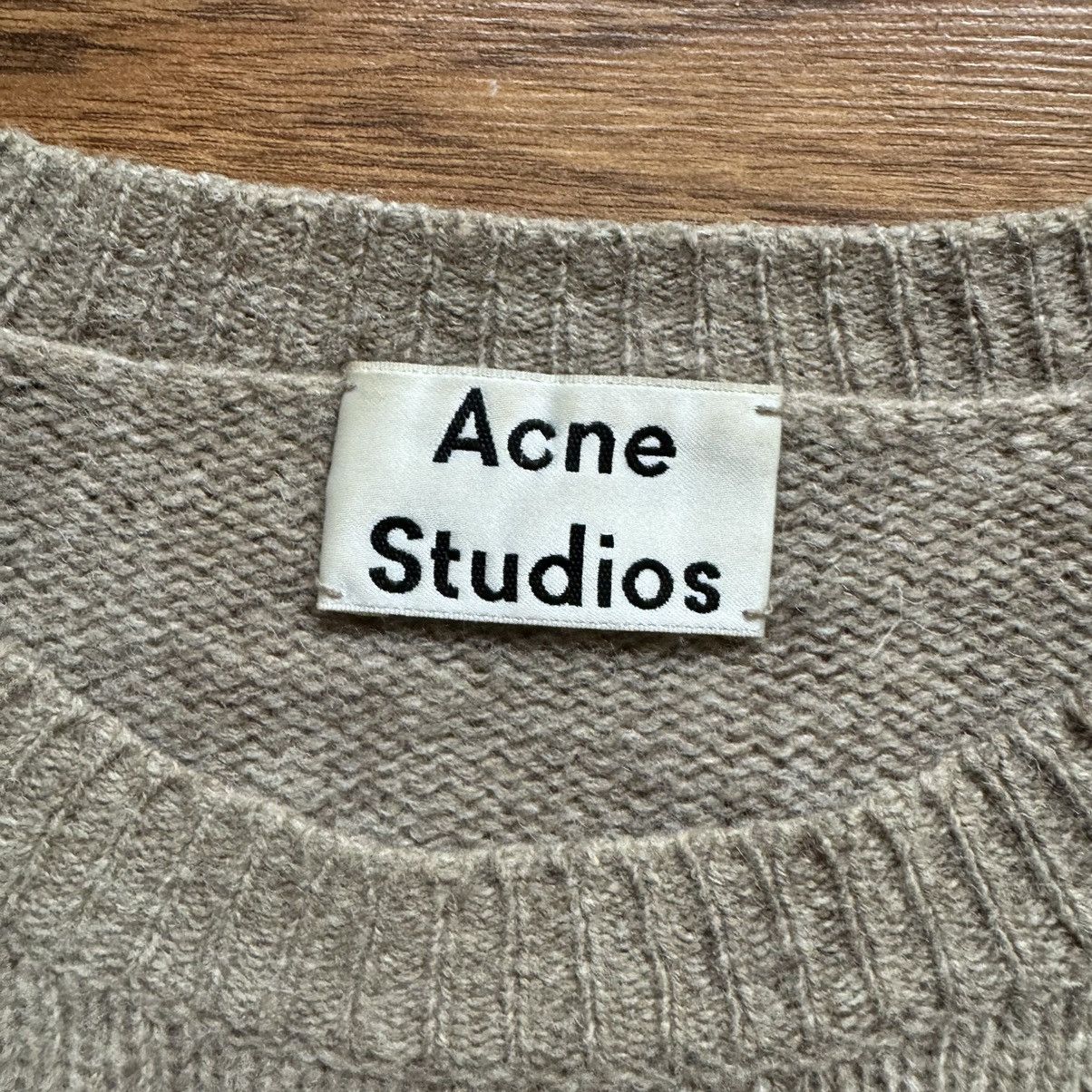 Acne Studios × Designer Acne studios wool beige sweater Size XS / US 0-2 / IT 36-38 - 4 Thumbnail