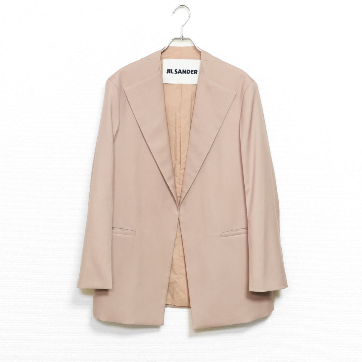 Jil Sander JIL SANDER 2023SS BUTTON LESS JACKET Size 44R - 1 Thumbnail