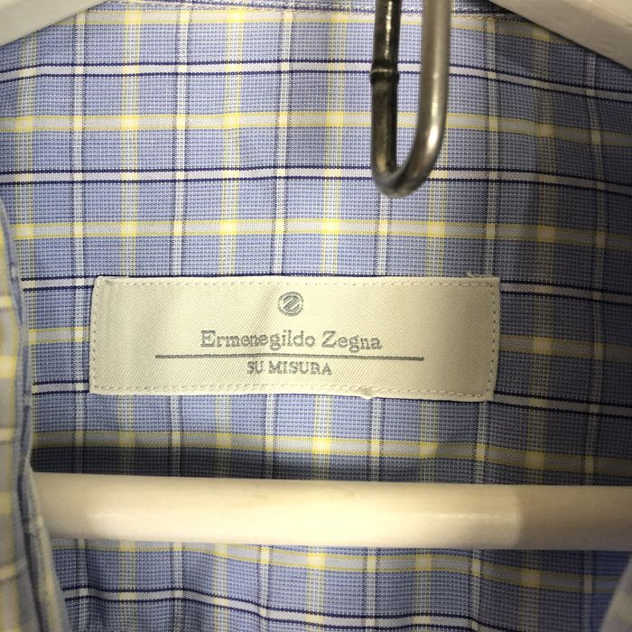 Ermenegildo Zegna Ermenegildo Zegna Si Misura Check Shirt Grailed