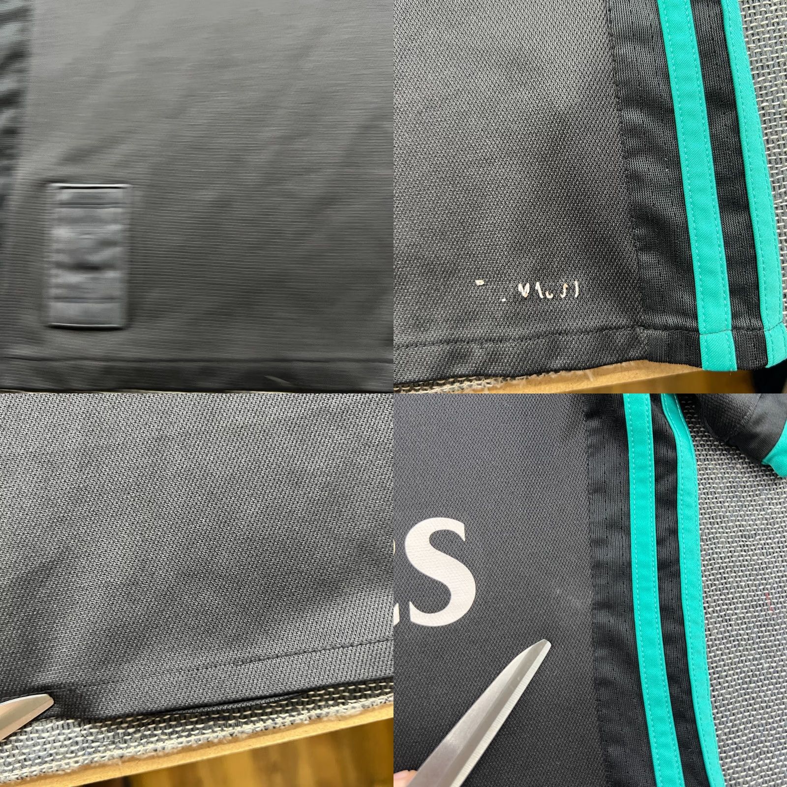 Adidas Real Madrid 2017 2018 Away Ronaldo #7 Men Small Football Jersey Shirt Adidas Shirt Men Small Black Football Jersey Adidas Size US S / EU 44-46 / 1 - 8 Thumbnail
