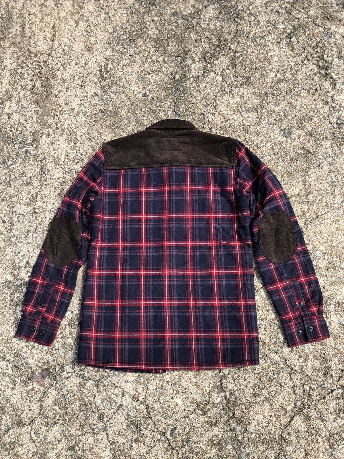 Japanese Brand Vintage Unionbay Plaid Flannel Sherpa Jacket Size US M / EU 48-50 / 2 - 9 Thumbnail