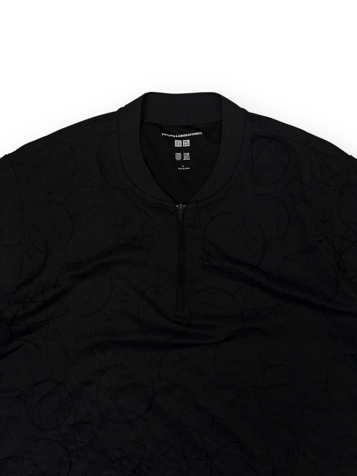 Futura × Uniqlo Futura Laboratories x Uniqlo Dry Ex Half Zipper Polo Shirt Size US S / EU 44-46 / 1 - 2 Thumbnail