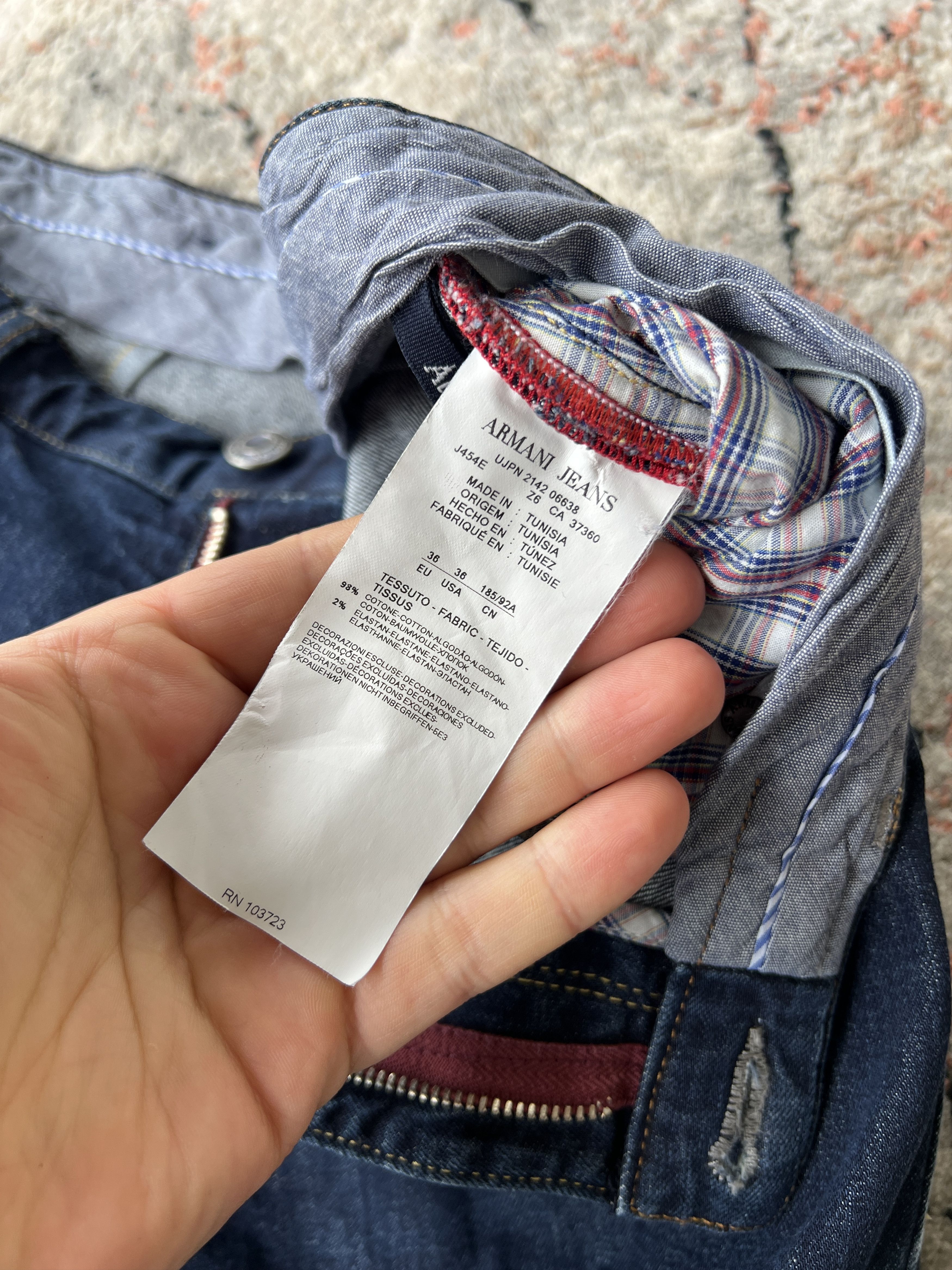Armani Armani Jeans Metal Logo Size US 36 / EU 52 - 8 Thumbnail