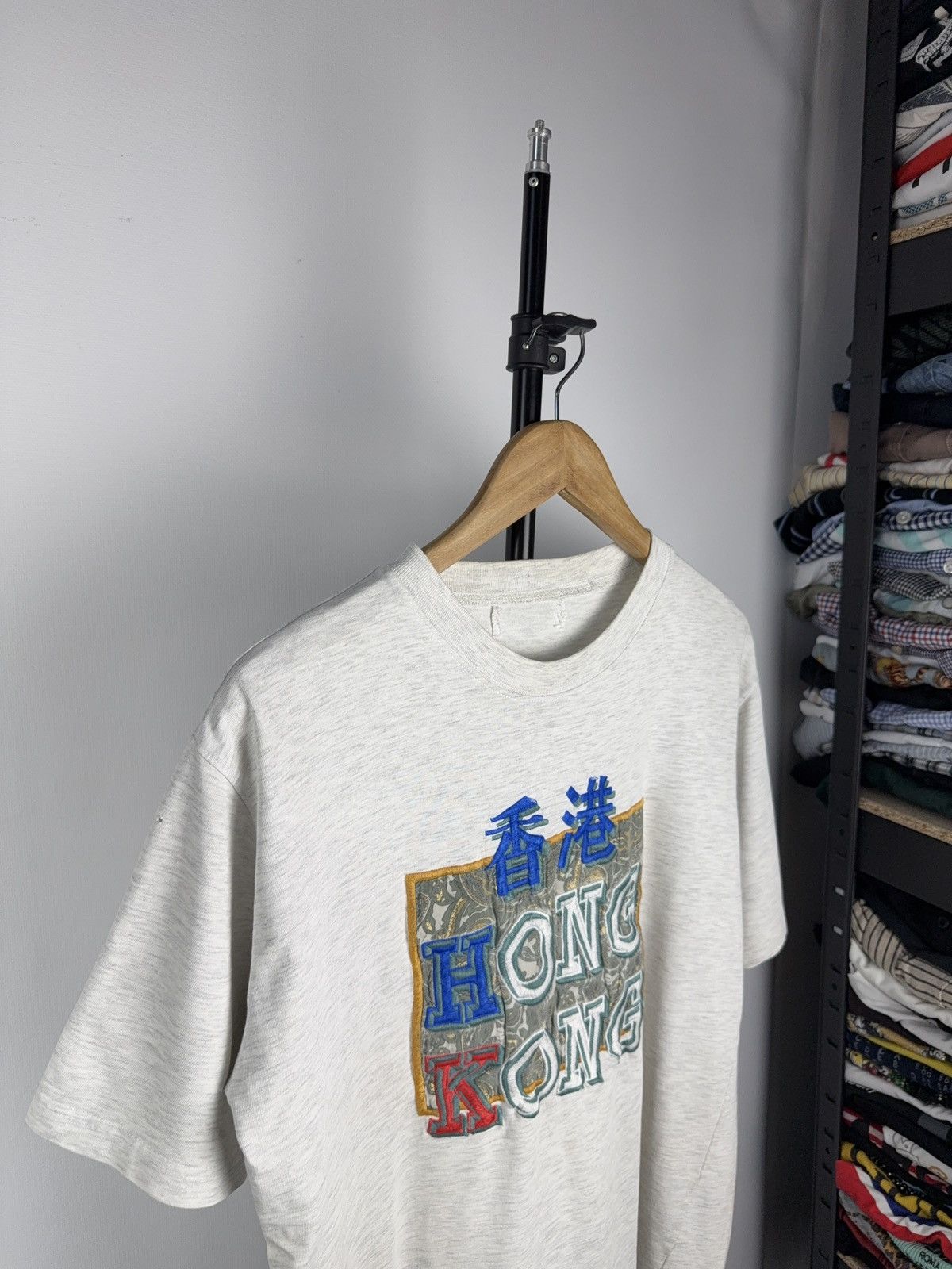 Band Tees × Japanese Brand Vintage 90’s Hong Kong Archive T Shirt Kapital Style Size US L / EU 52-54 / 3 - 2 Thumbnail