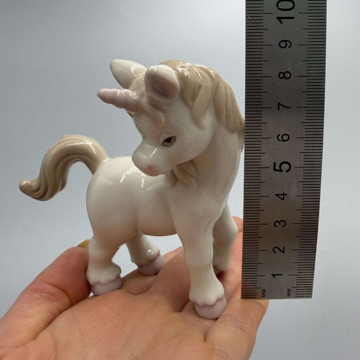 Vintage Vintage Pavone Porcelain Unicorn Figurine Italian Fantasy Size ONE SIZE - 8 Thumbnail