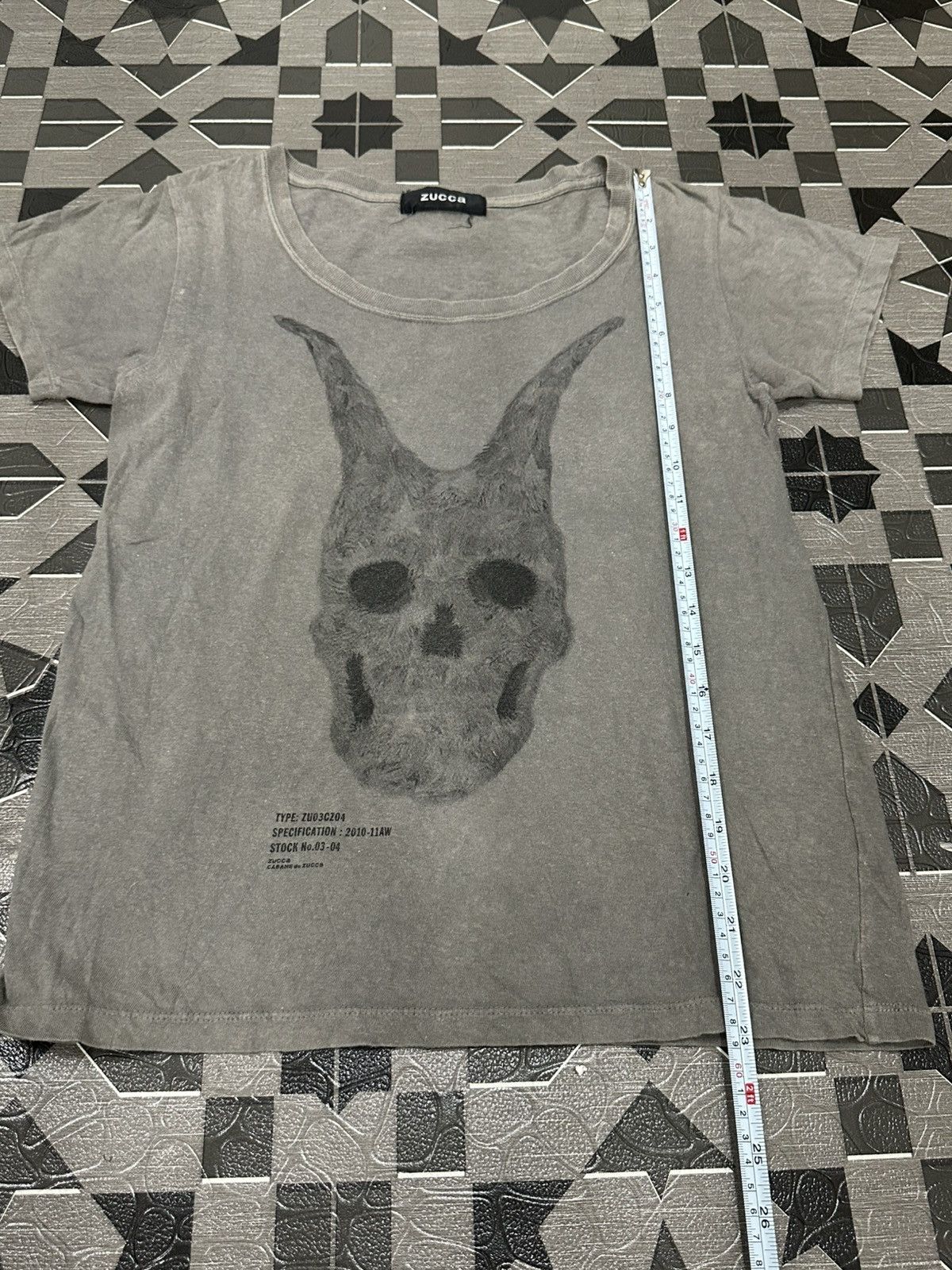 CABANE de ZUCCa 2000's Zucca Sci-fi Donnie Darko 10-11 AW T-Shirt Size US S / EU 44-46 / 1 - 12 Thumbnail