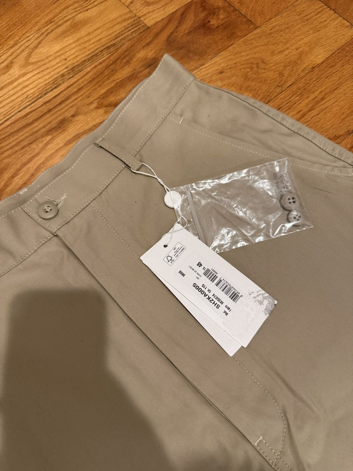 Maison Margiela Mm6 Maison Margiela Loose Straight Trousers Size US 32 / EU 48 - 3 Thumbnail