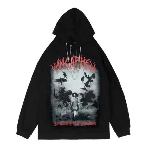 Designer × Japanese Brand Hoodie Devil girl print Hoodie Size US L / EU 52-54 / 3 - 1 Thumbnail