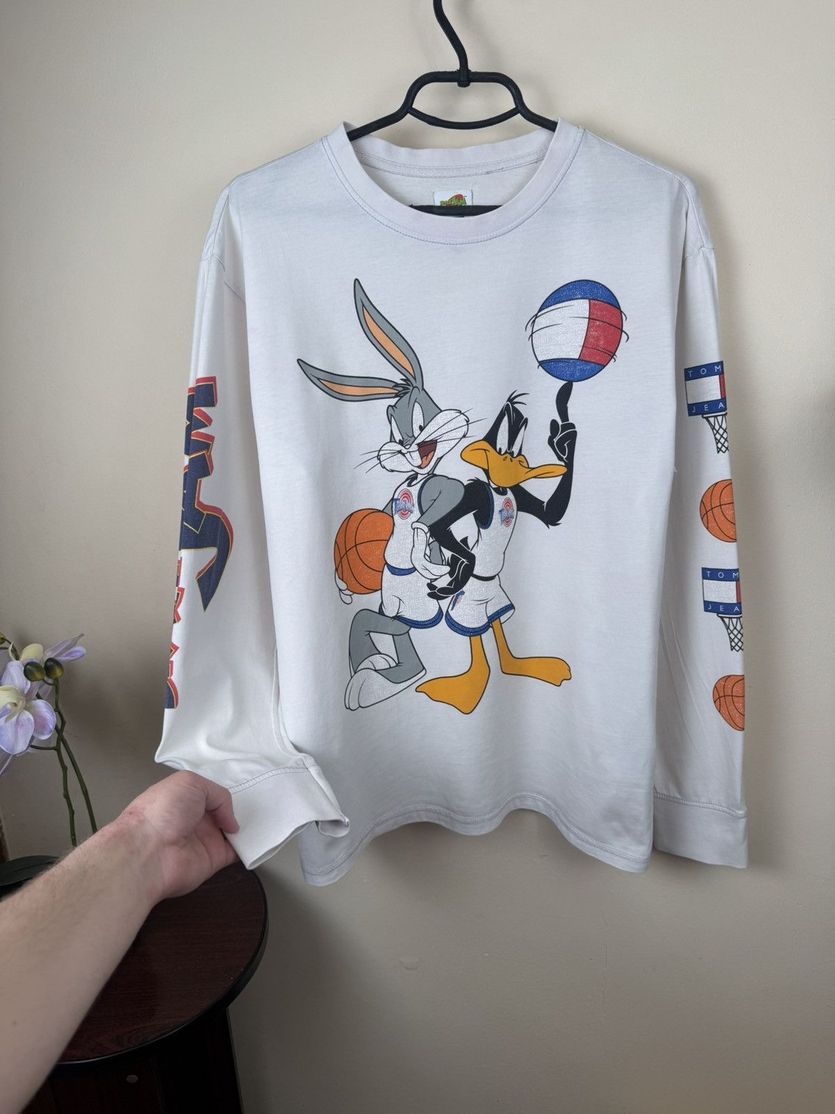 Tommy Hilfiger Tommy Hilfiger Space Jam Longsleeve Looney Tunes White M Size US M / EU 48-50 / 2 - 4 Thumbnail
