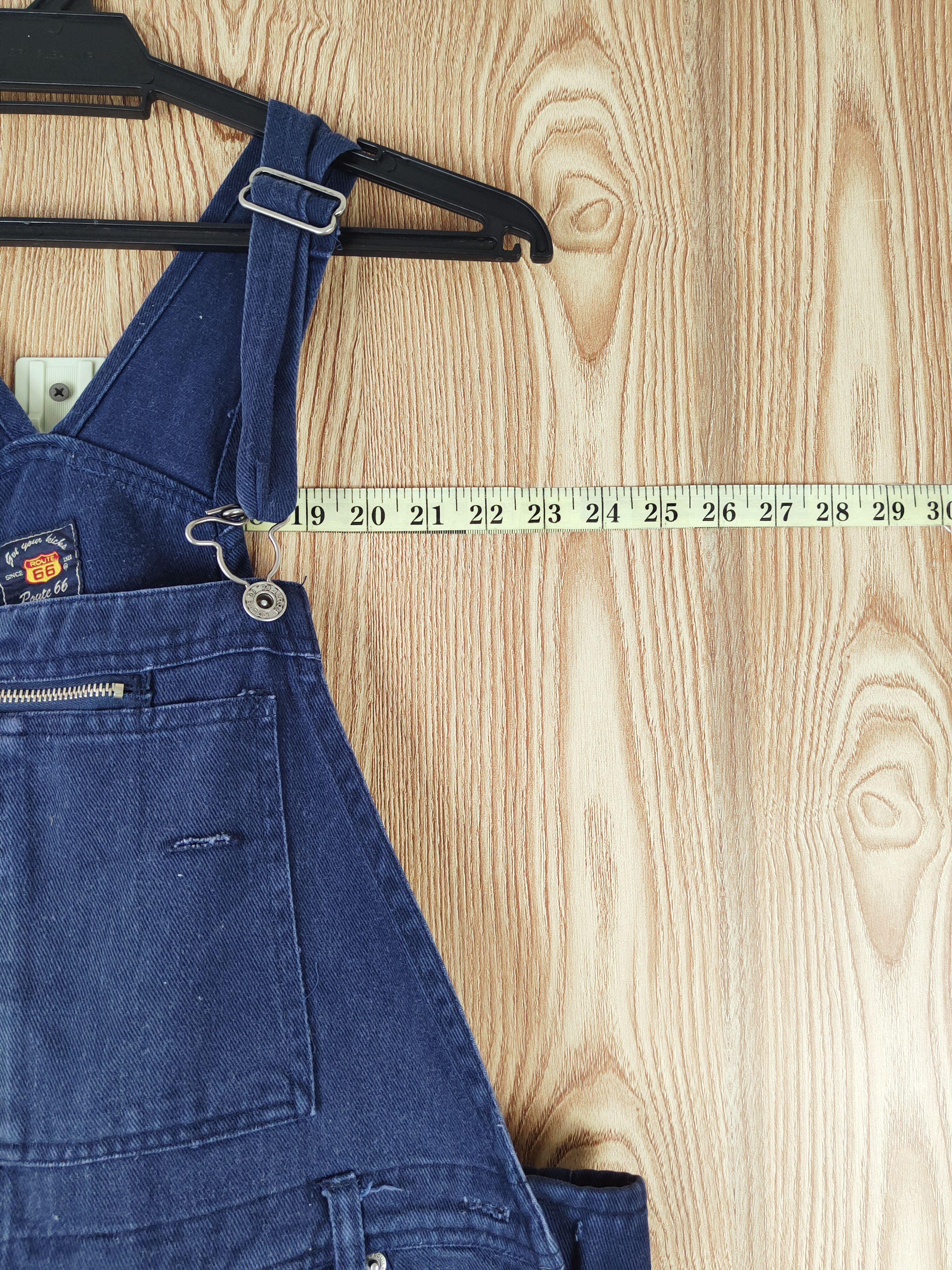 Japanese Brand × Route 66 × Vintage Route 66 Dark Blue Overalls Jumpsuits #S2733 Size 36" / US 14 / IT 50 - 7 Thumbnail