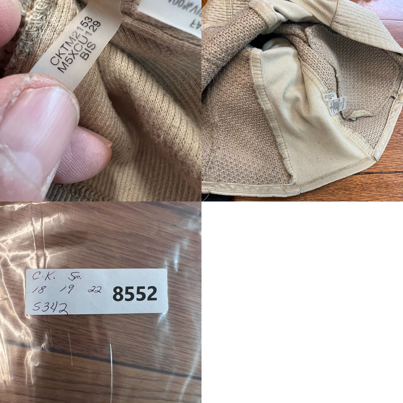 Calvin Klein Vintage Calvin Klein Women Brown Faux Leather Motorcycle Jacket S Fall Winter Casual Size S / US 4 / IT 40 - 8 Thumbnail