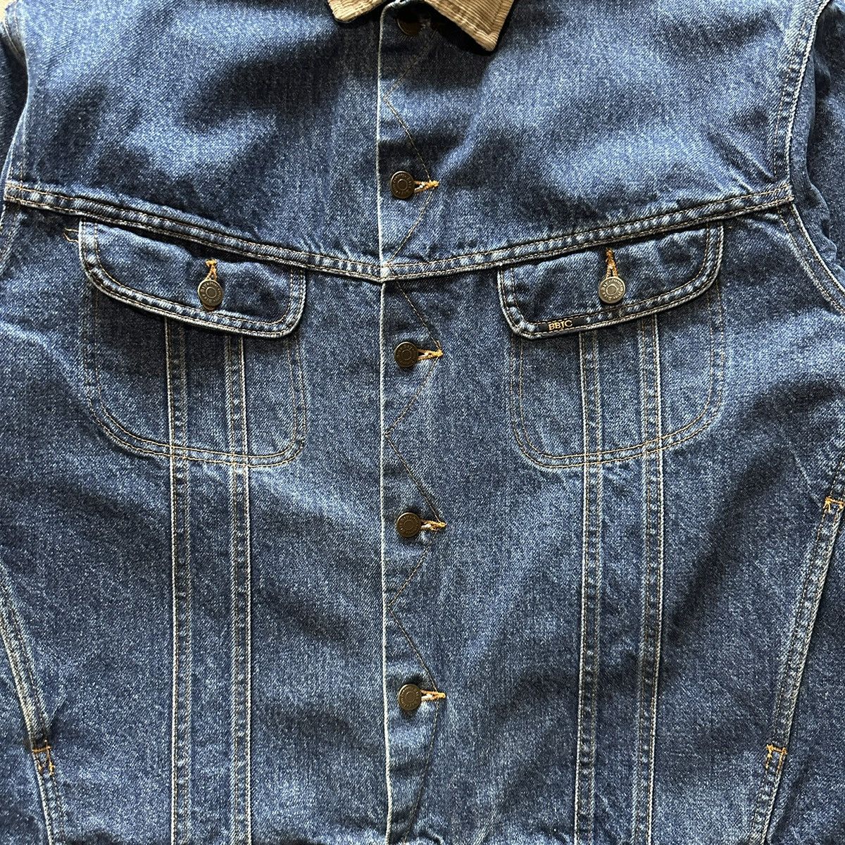 Vintage vintage blue jay blanket denim jacket Size US XL / EU 56 / 4 - 3 Thumbnail
