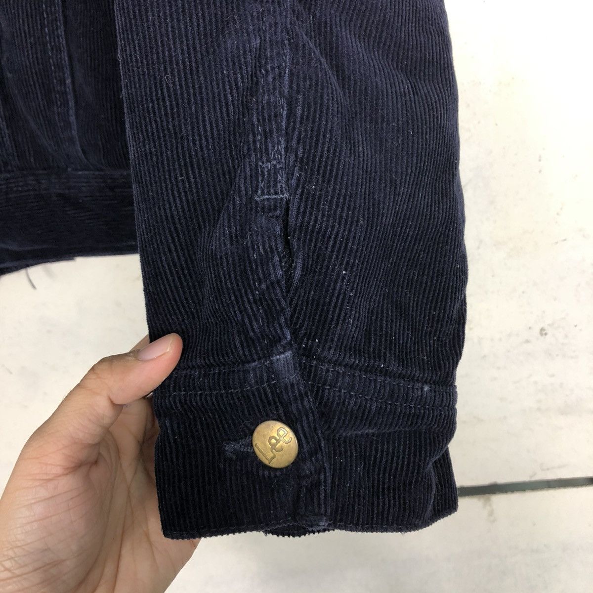 Lee 🔥VINTAGE TRUCKER CORDUROY JACKET LEE STORM RIDER BLANKET Size US M / EU 48-50 / 2 - 17 Thumbnail