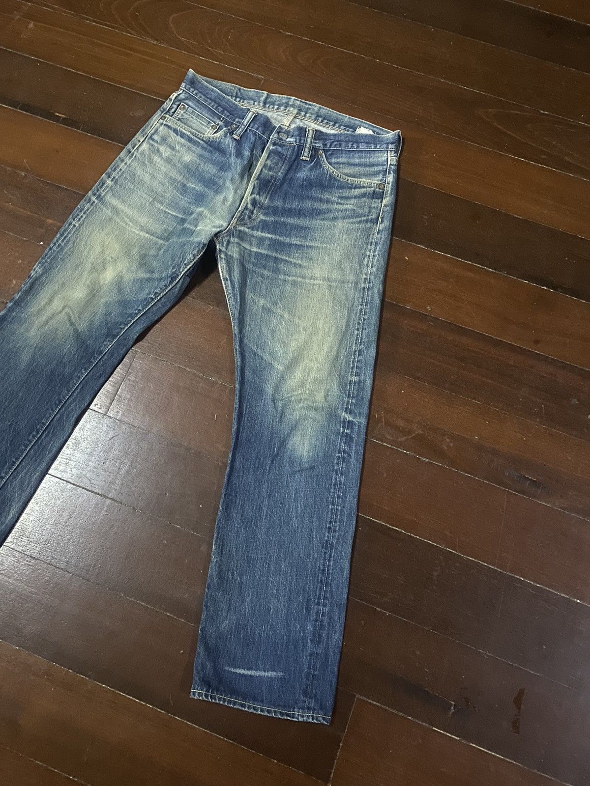 Vintage Sugar Cane Jeans Vintage Honeycomb Rusty lot 2014 rework B-1 Size US 34 / EU 50 - 4 Thumbnail