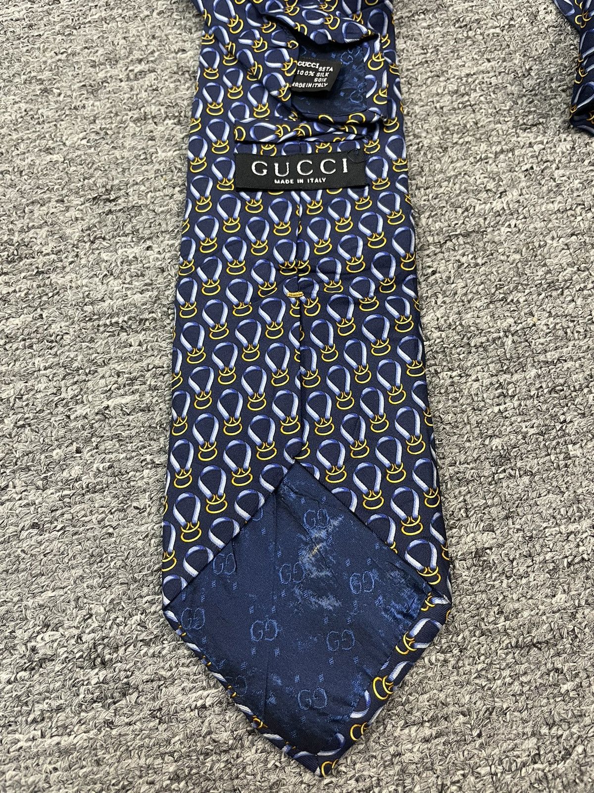 Gucci Vintage Gucci Silk Ties Made in Italy Size ONE SIZE - 6 Thumbnail