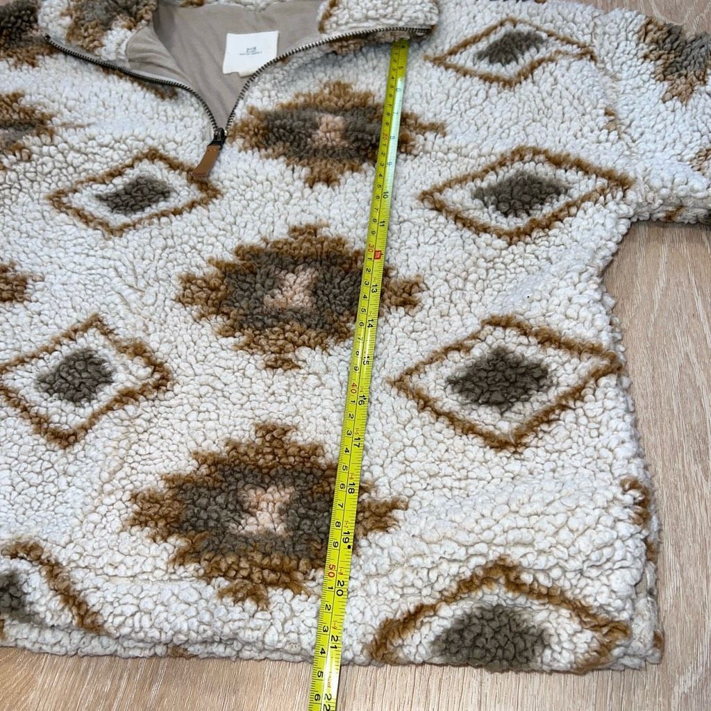Other Thread & Supply, Mojave Desert Sherpa Long Sleeve Pullover, Size XS / US 0-2 / IT 36-38 - 6 Thumbnail