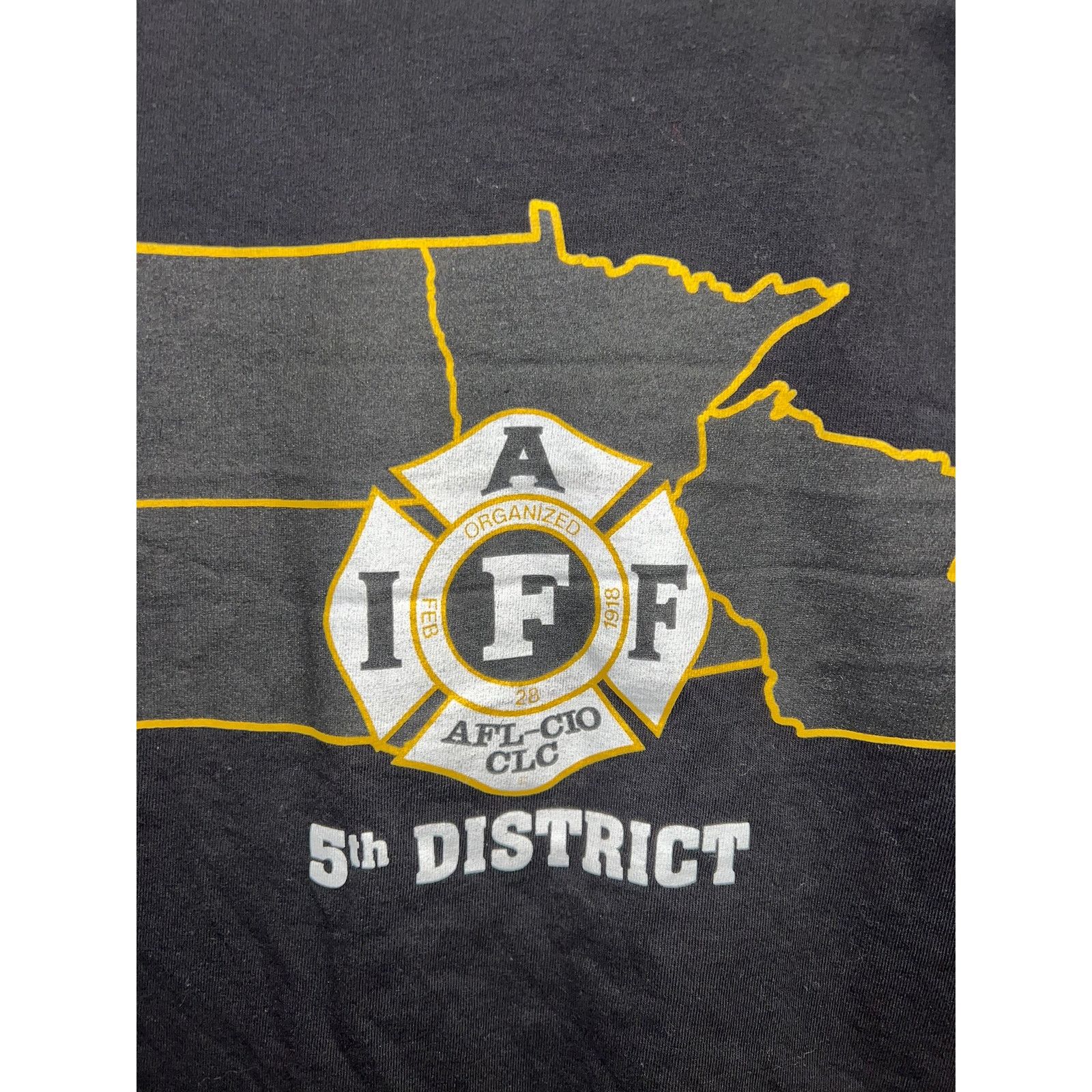 Vintage Vintage Firefighter Shirt Of Fire Fighters Joplin Tee Size US XL / EU 56 / 4 - 7 Thumbnail
