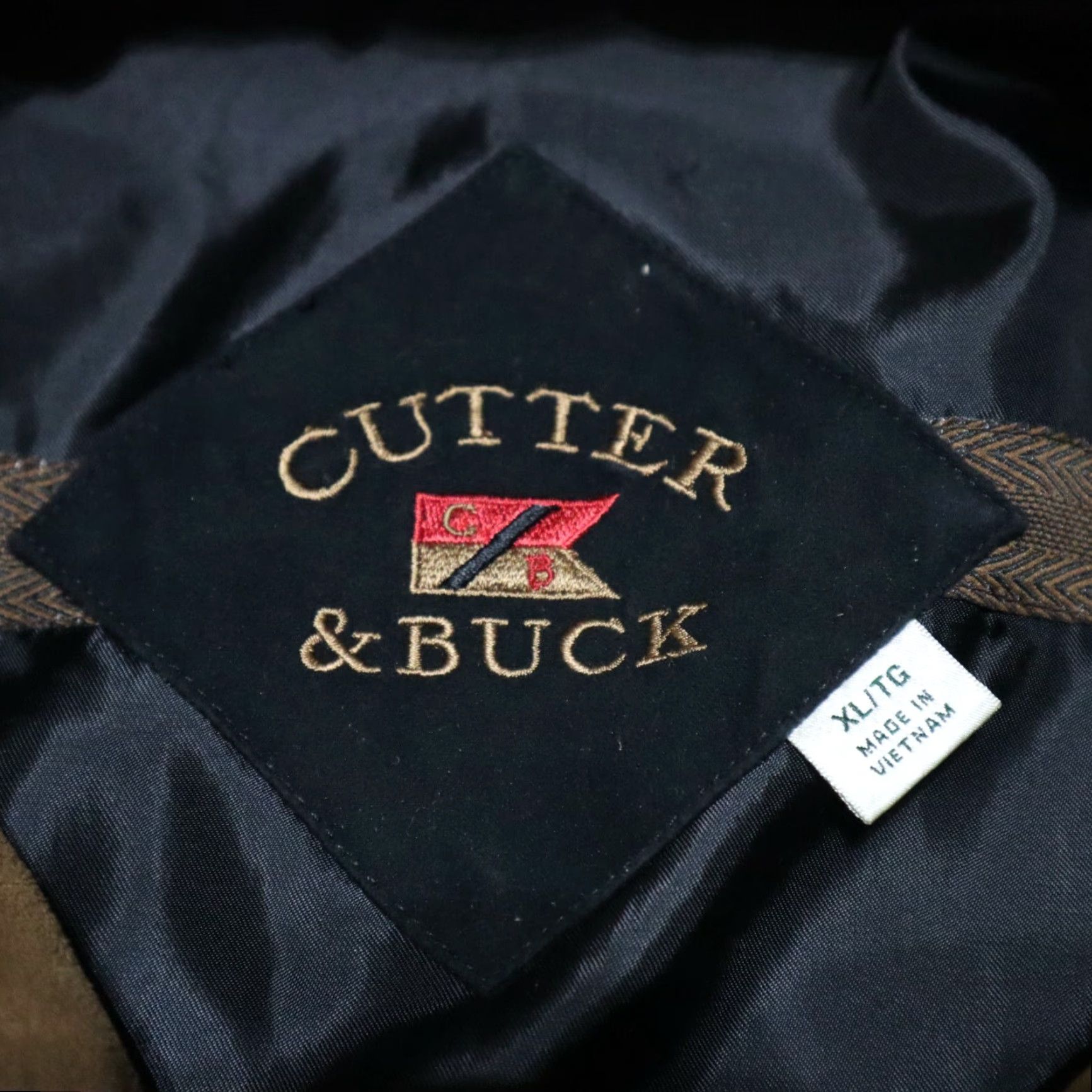 Cutter & Buck Cutter & Buck Jacket - Men - XL - Black - 2005 Presidents Award Ford Sweater Jacket Size US XL / EU 56 / 4 - 4 Thumbnail