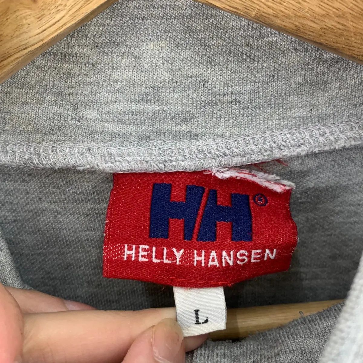 Helly Hansen Vintage HELLY HANSEN SAILING Yacht Half Zipper Sweater Size US L / EU 52-54 / 3 - 7 Thumbnail