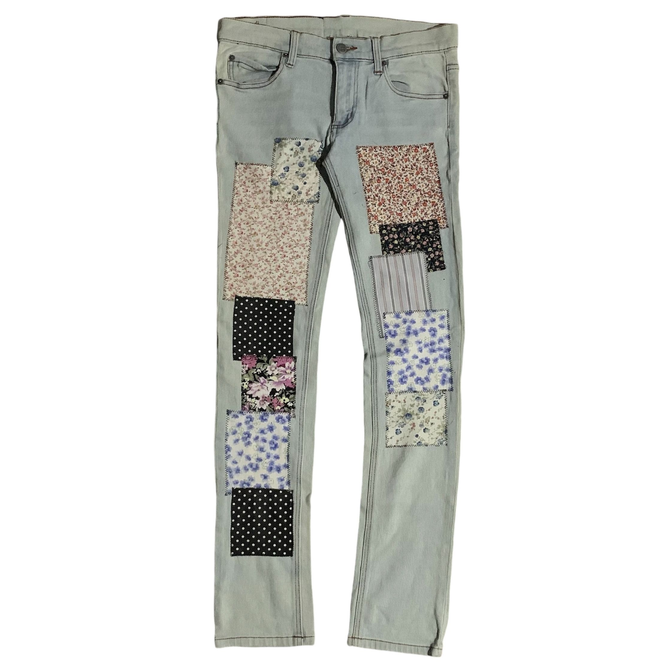 Cheap Monday Cheap Monday Patchwork Pants Size US 28 / EU 44 - 1 Thumbnail