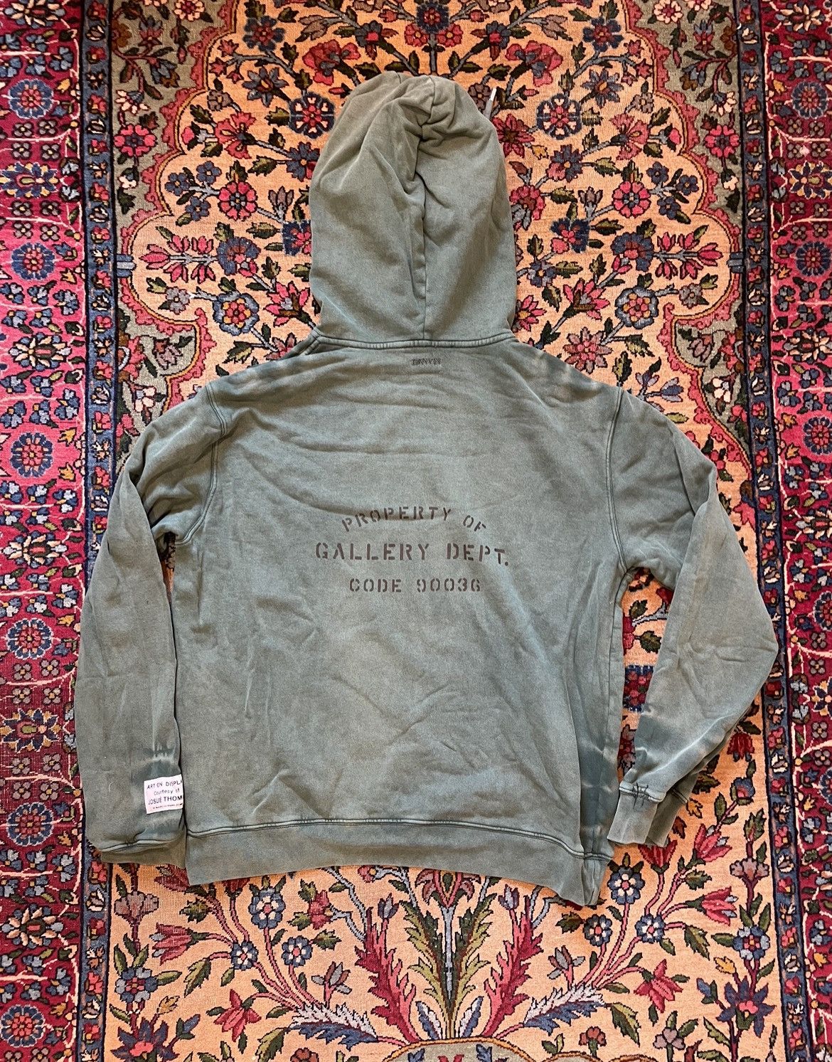 Gallery Dept. × Lanvin Lanvin X Gallery Dept. Paint Splatter Hoodie Size US XL / EU 56 / 4 - 2 Thumbnail