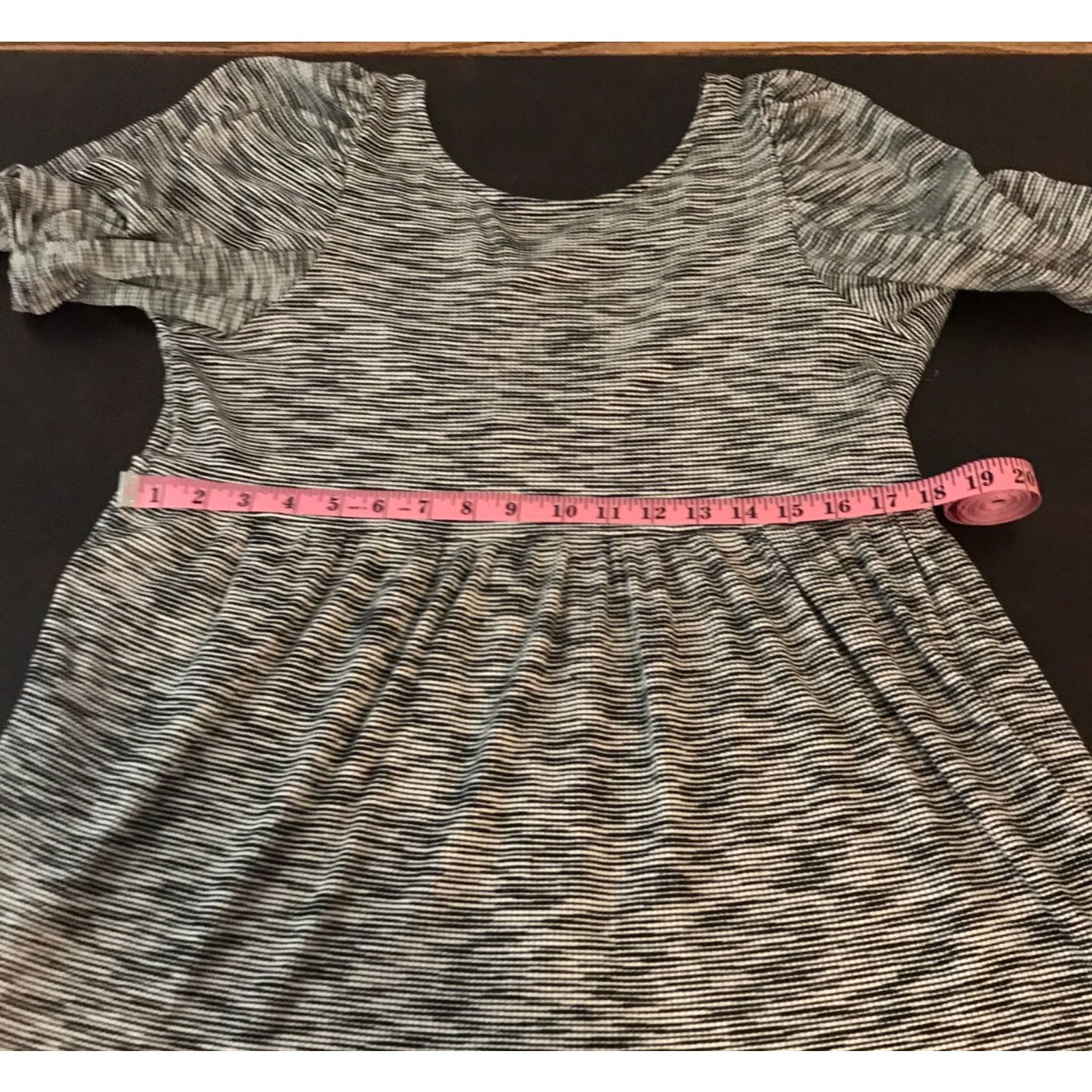 Anthropologie Anthropologie Daily Practice Flounced Space-Dye Mini Dress Size L / US 10 / IT 46 - 6 Thumbnail