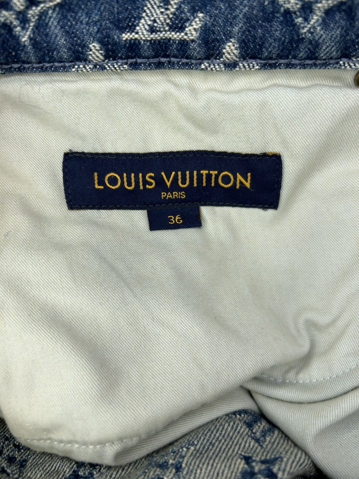 Louis Vuitton × Nigo LOUIS VUITTON X NIGO MONOGRAM PATCHWORK DENIM JEANS Size US 36 / EU 52 - 7 Thumbnail