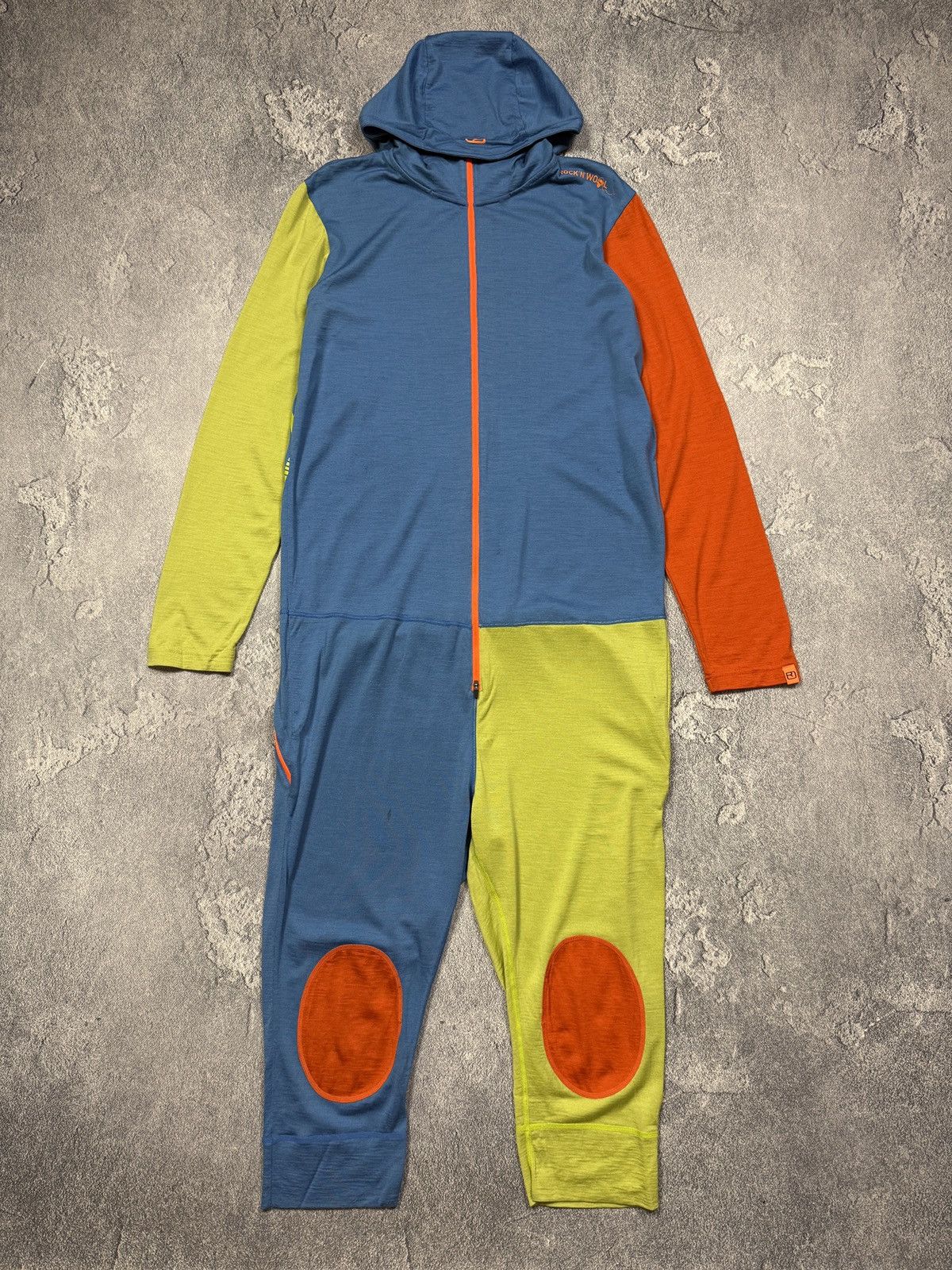 ORTOVOX Overalls Ortovox With Big Logo Ski Rocknwool Size US L / EU 52-54 / 3 - 2 Thumbnail