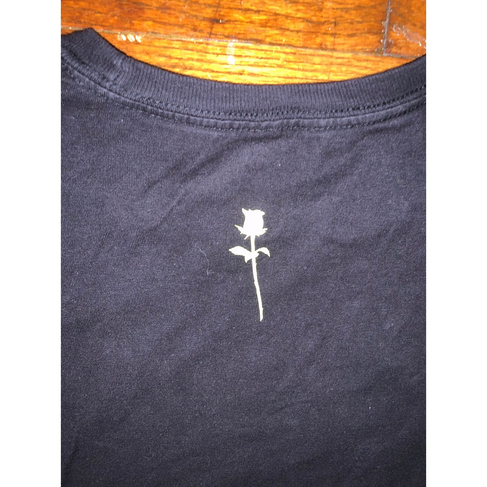 Tultex Guccihighwaters Signed Shirt XL Black Flame Skull Emo Tee Size US XL / EU 56 / 4 - 10 Thumbnail