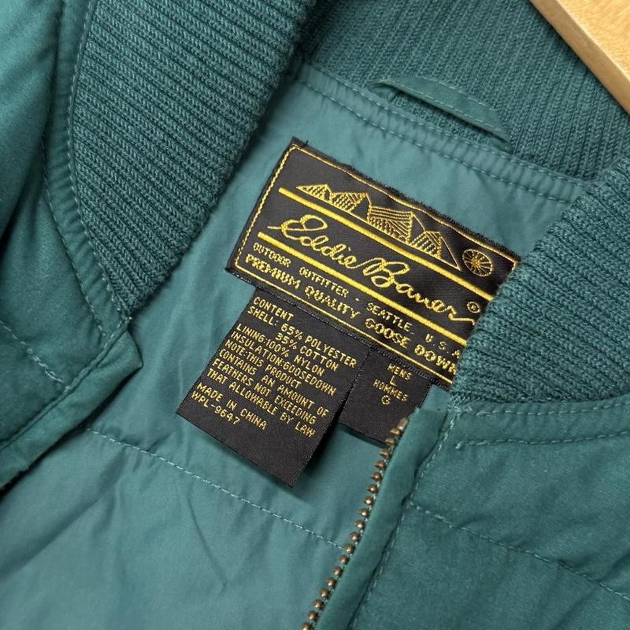Eddie Bauer Eddie Bauer Goose Down Green Puffer Zip Up Vest Men’s Large Size US L / EU 52-54 / 3 - 4 Thumbnail